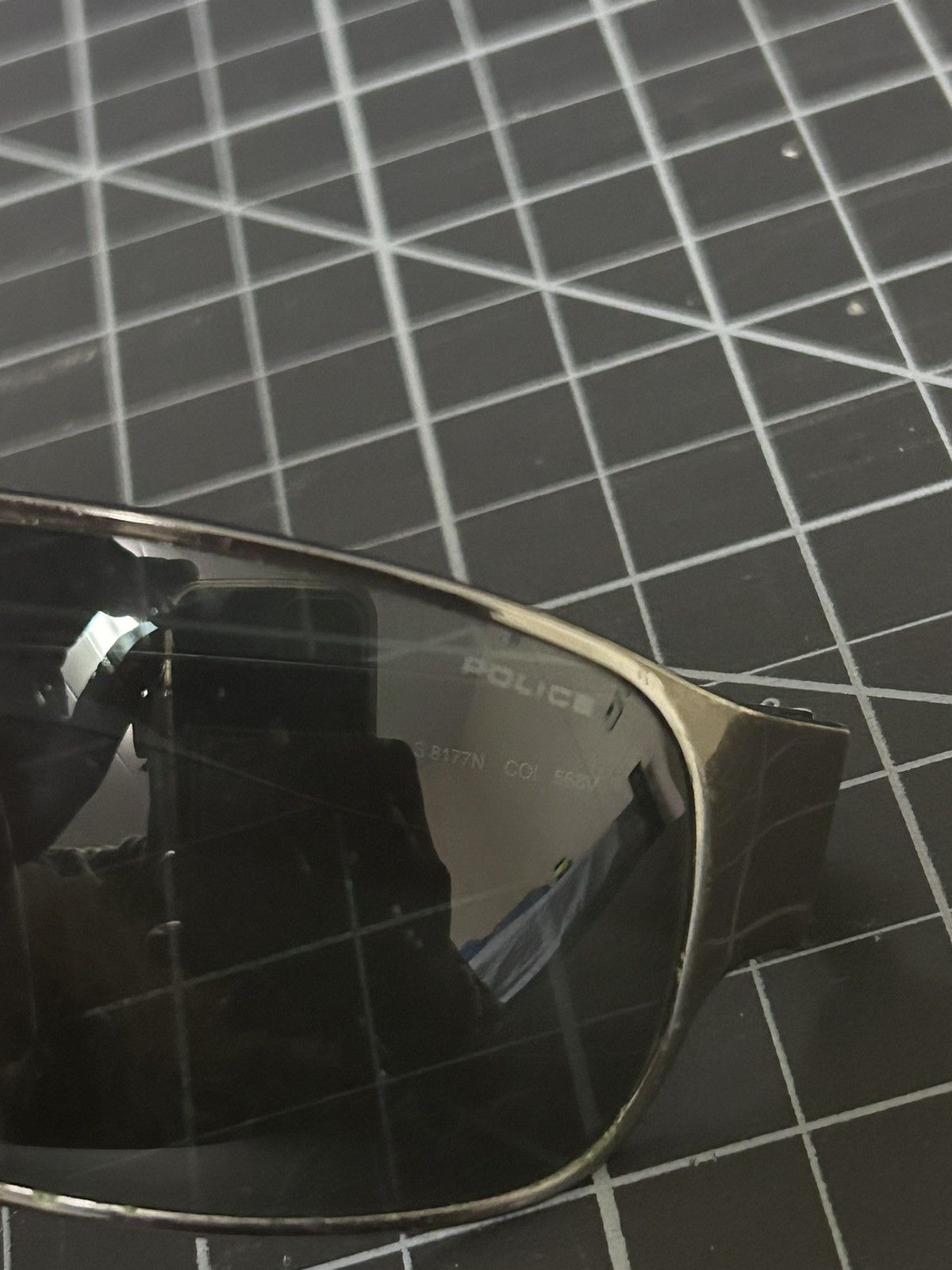 Vintage Vintage POLICE sunglasses Size ONE SIZE - 4 Thumbnail