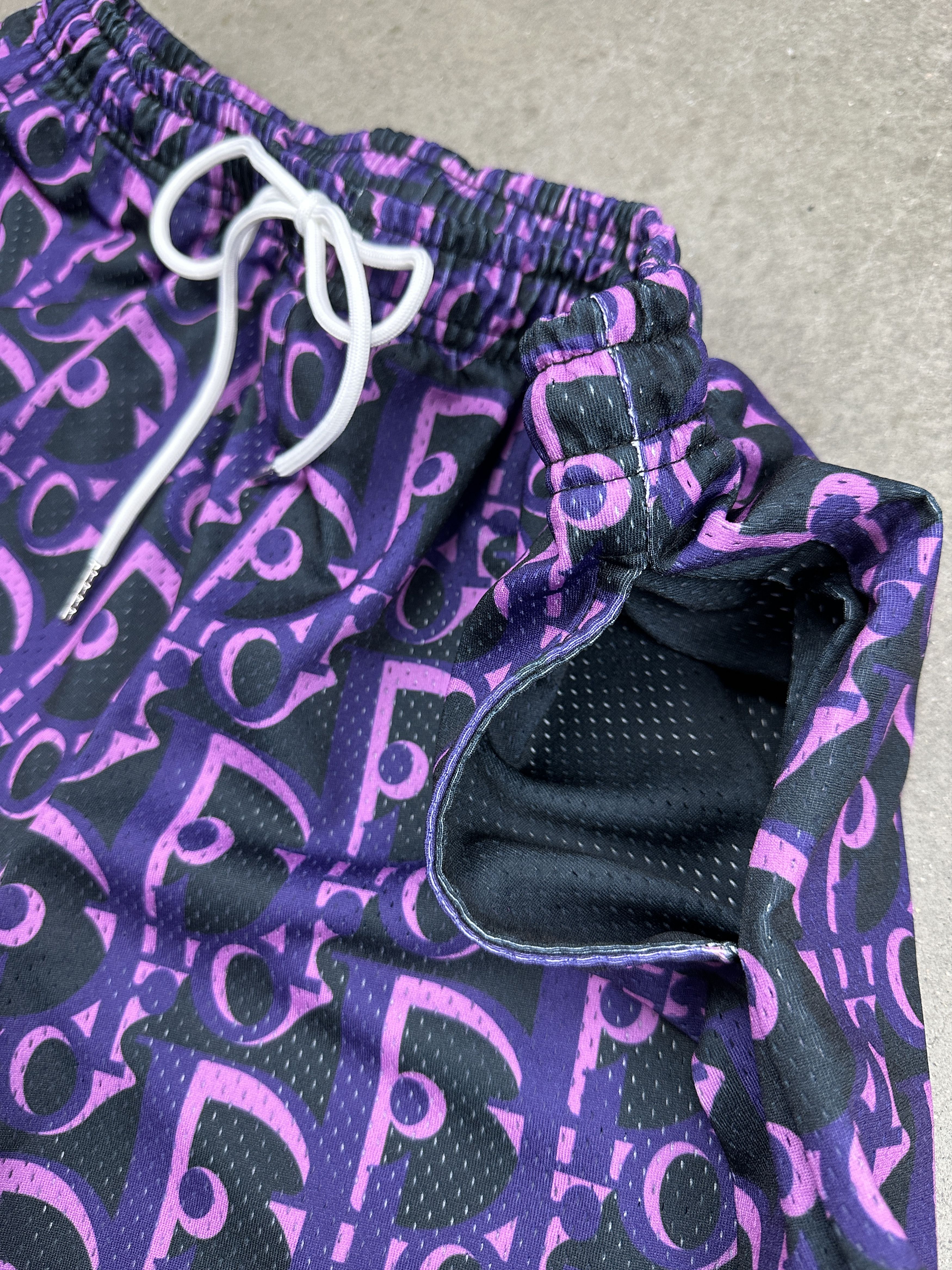 Other RODEO DR PURPLE ROID MESH SHORTS - L Size US 34 / EU 50 - 4 Thumbnail