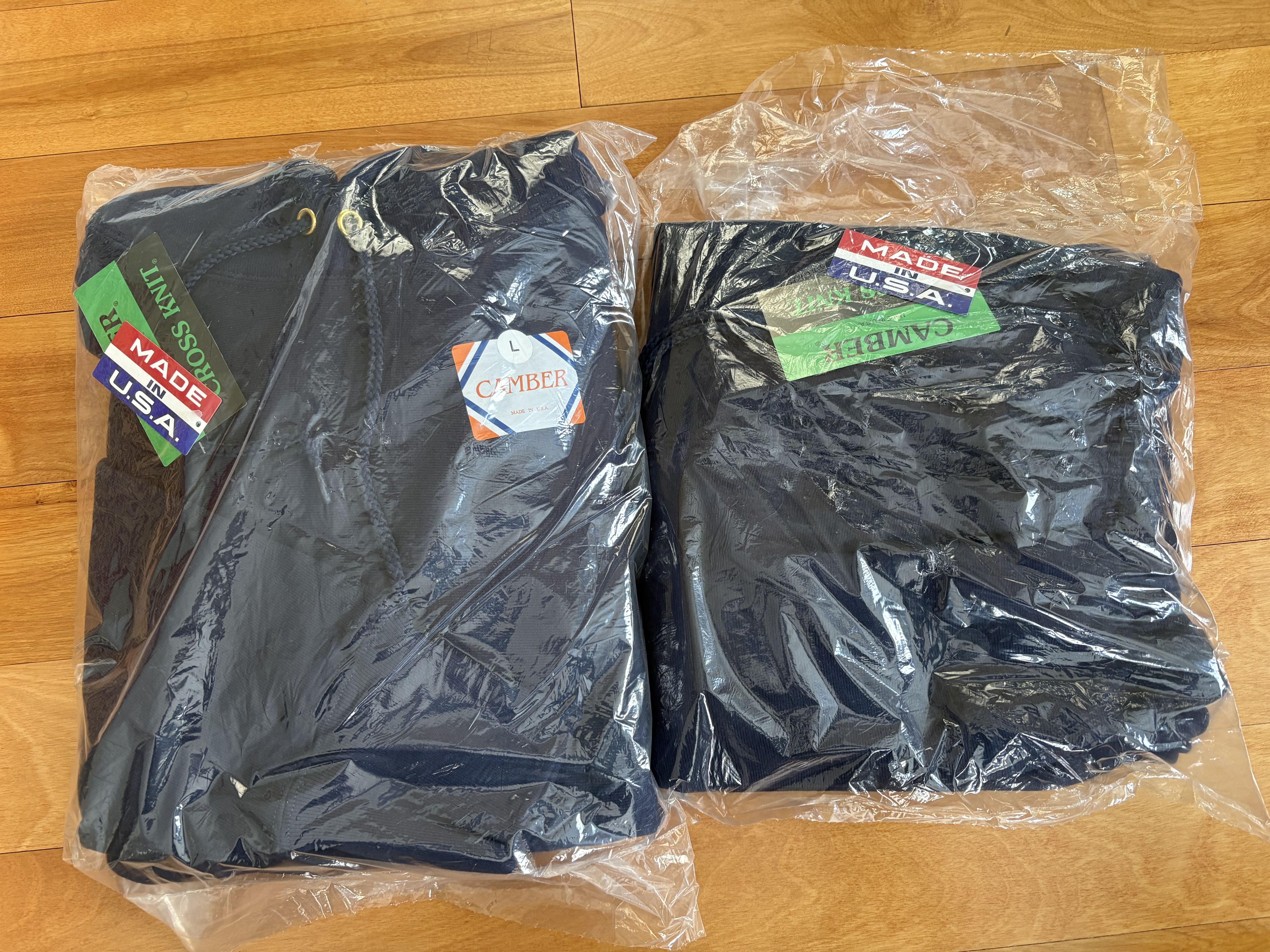 Camber New 232&233 Cross-Knit Heavyweight Hooded Sweatshirt/Pants Size US L / EU 52-54 / 3 - 6 Thumbnail