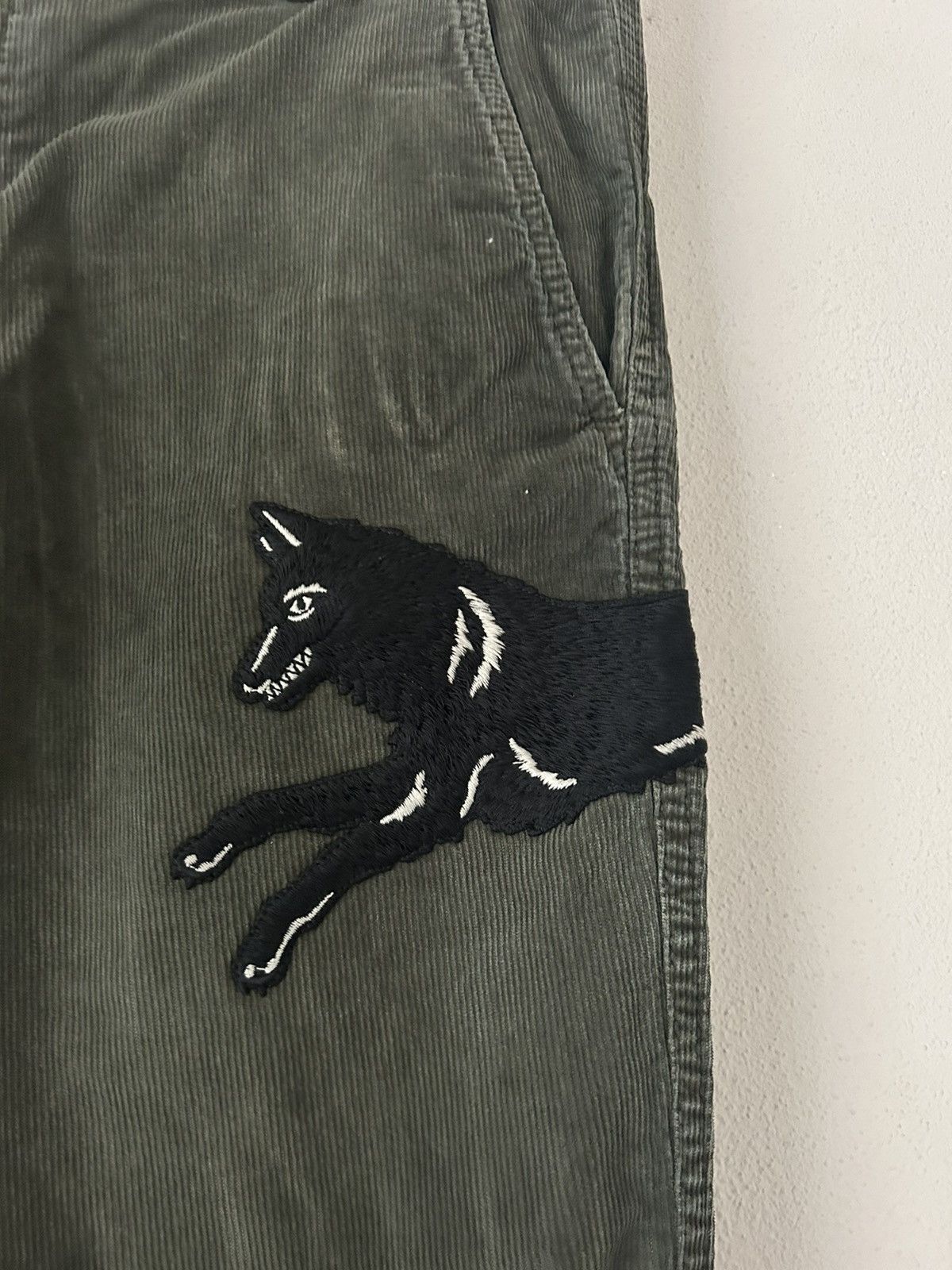 Gucci Washed Velvet Corduroy Wolf Pants Size US 32 / EU 48 - 5 Thumbnail