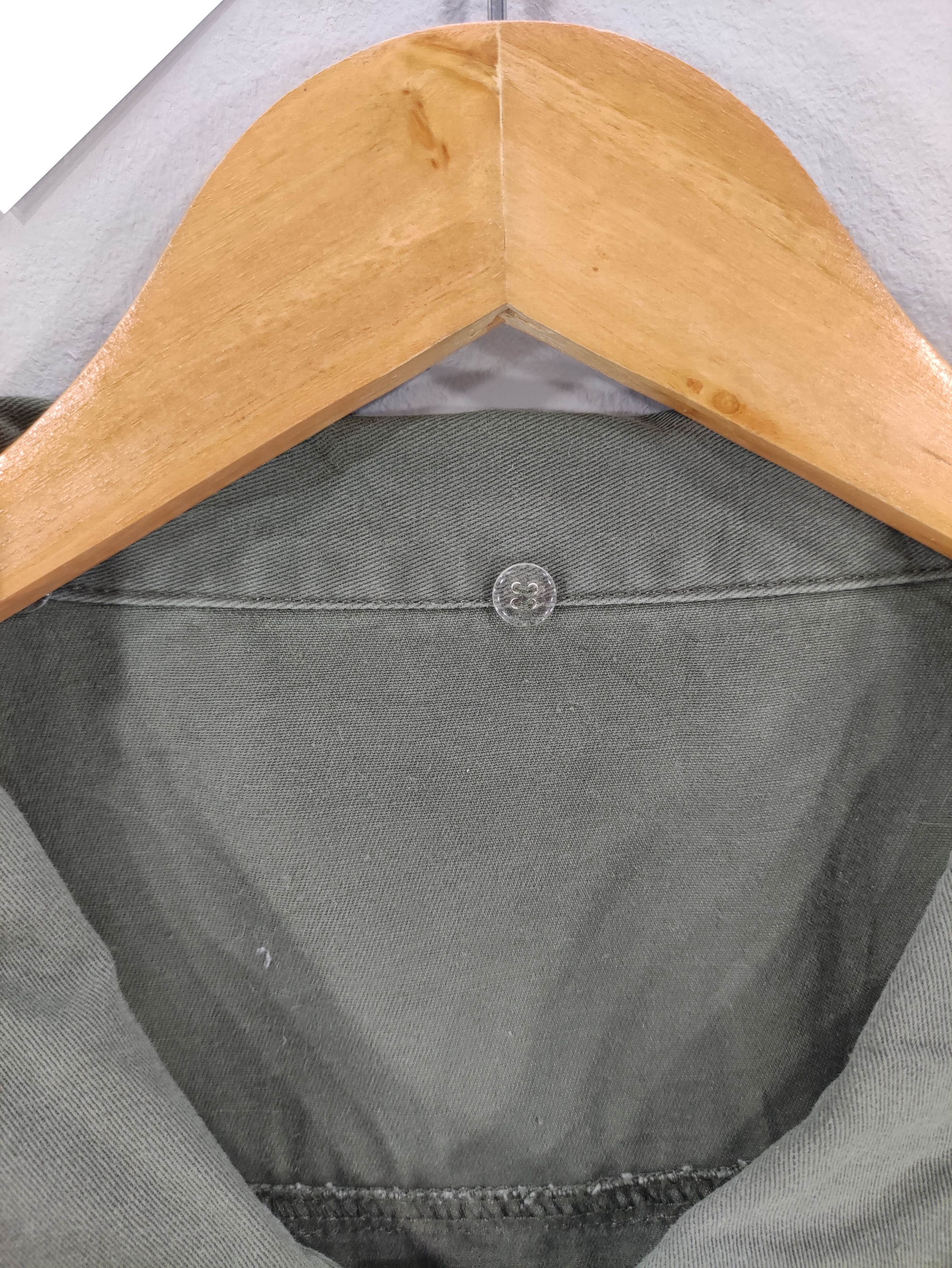 Japanese Brand Vintage Bdu Shirt Jacket Militray Style Button Up Size US L / EU 52-54 / 3 - 2 Thumbnail