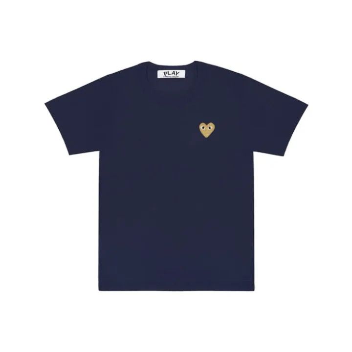 Comme des Garcons PLAY Comme Des Garçons Play Gold Heart T-Shirt 0079 Size L / US 10 / IT 46 - 1 Thumbnail