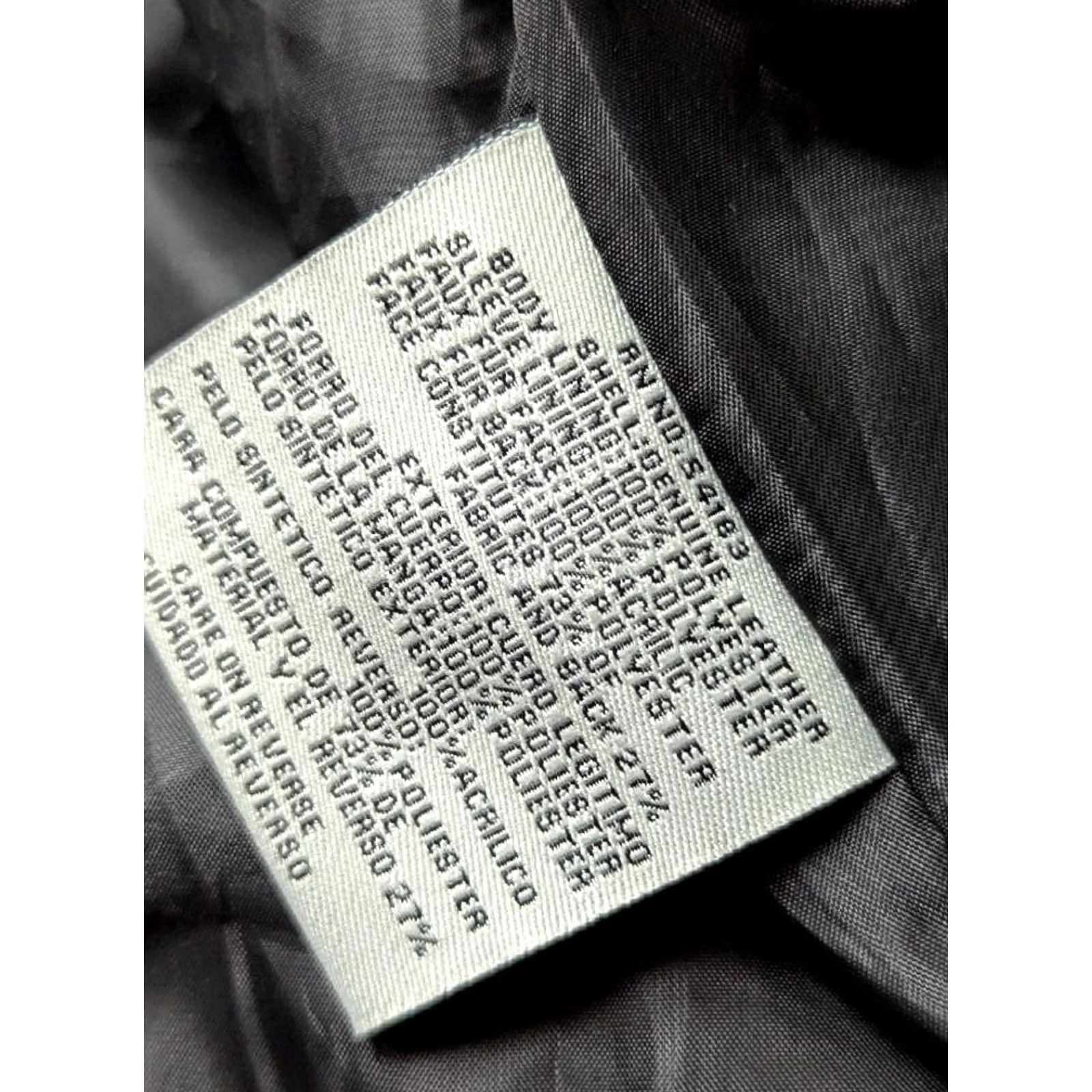 Levi's VINTAGE Levi's BIKER motorcycle jacket XS Women Leather Black Zip Jacket XS Women Leather Black BIKER 90s Size XS / US 0-2 / IT 36-38 - 5 Thumbnail