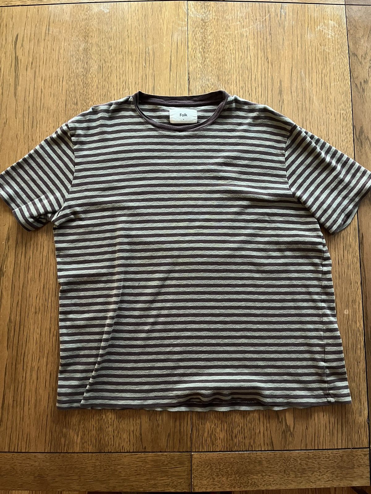 Folk Folk Striped Tee Size US M / EU 48-50 / 2 - 2 Thumbnail