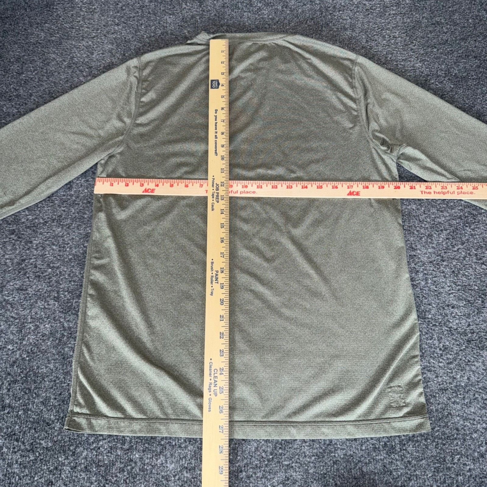 Vuori Vuori Tradewind Tee Shirt Men Medium Green Long Sleeve Size US M / EU 48-50 / 2 - 3 Thumbnail