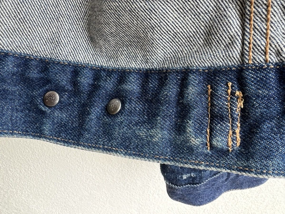 Vintage VTG 90s Wrangler Blue Bell X Godzilla G-Force Denim Jacket Size US L / EU 52-54 / 3 - 20 Thumbnail