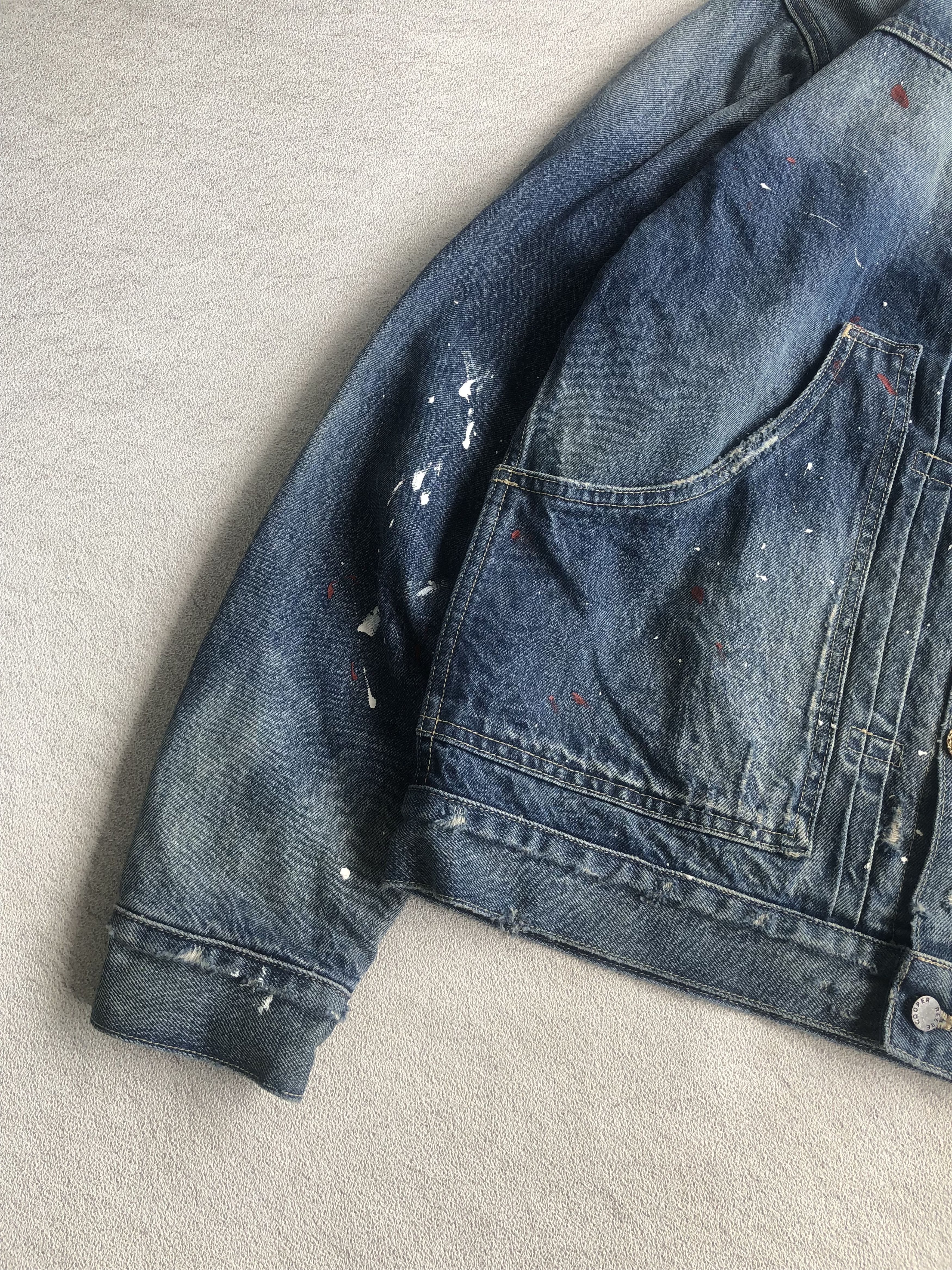 Reese Cooper Rare 🔥 AW2018 Reese Cooper Painter Denim Jacket Size US L / EU 52-54 / 3 - 13 Thumbnail