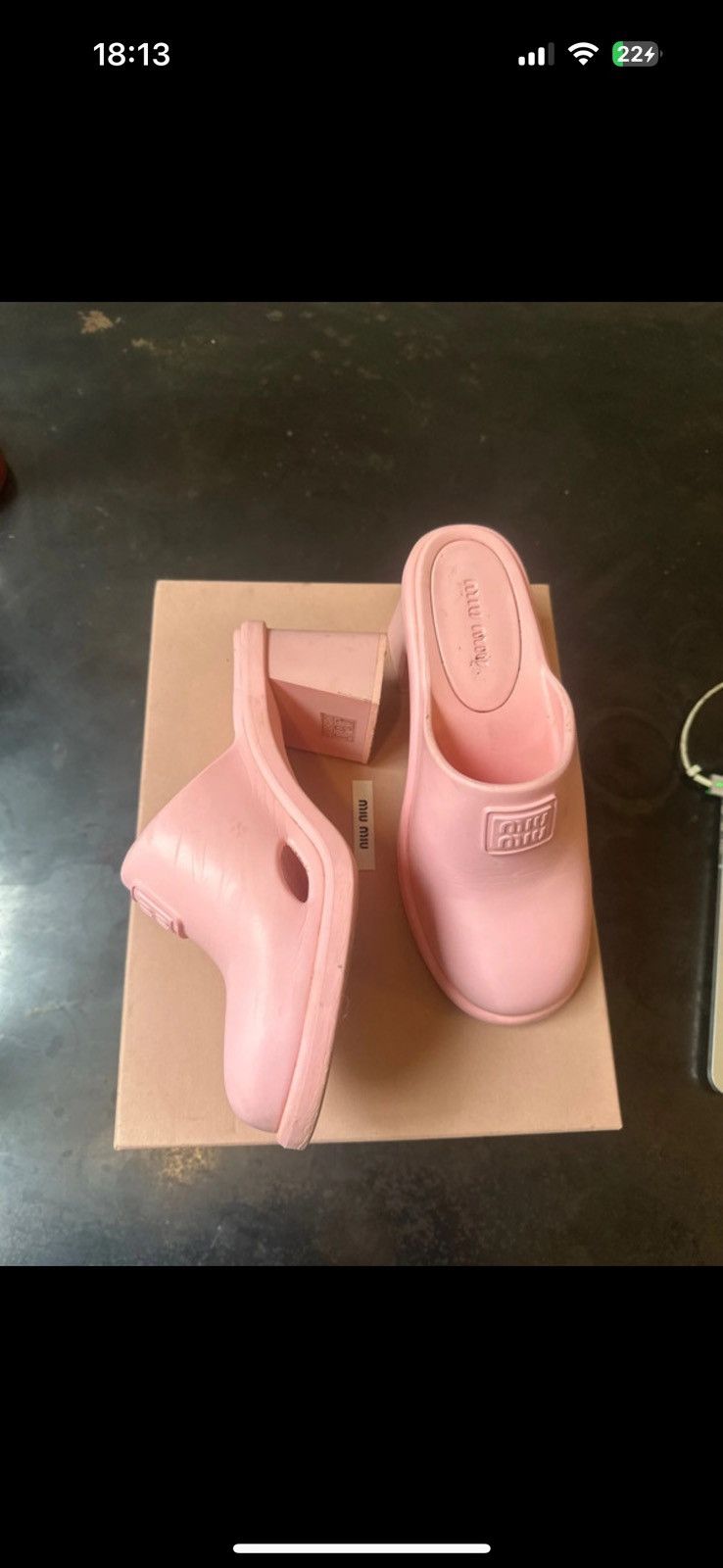 Miu Miu Miu Miu mules Size US 7 / IT 37 - 2 Thumbnail