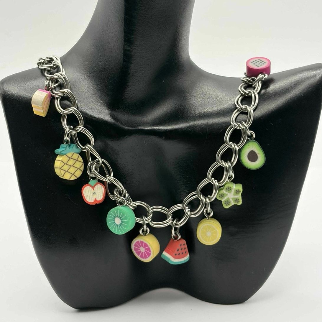 Other Silver Fruit Necklace Size ONE SIZE - 1 Thumbnail