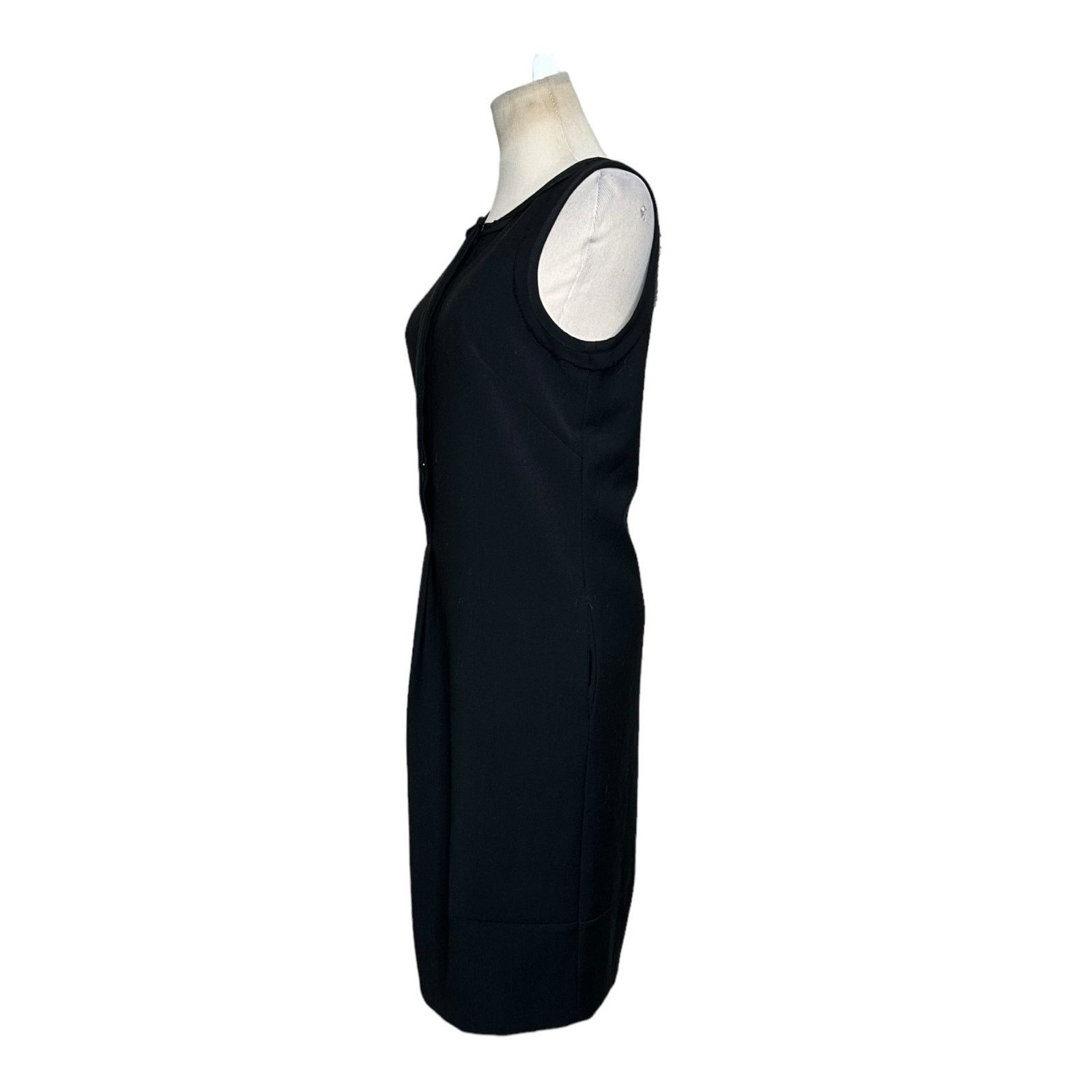 Brooks Brothers Brooks Brothers black sleeveless sheath dress size 8 Size M / US 6-8 / IT 42-44 - 6 Thumbnail