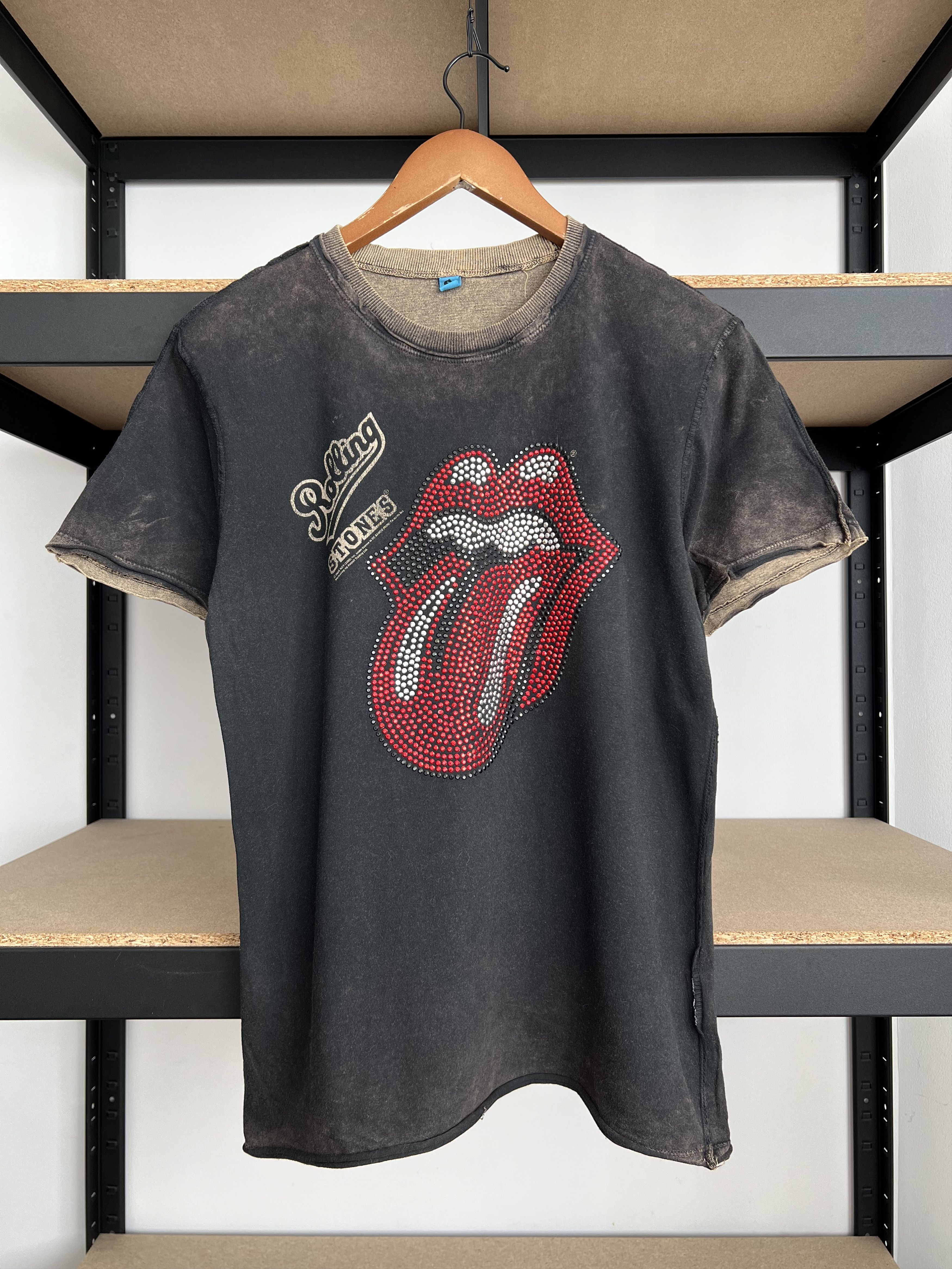 Band Tees Vintage 2005 The Rolling Stones Amplified Rhinestone Y2k Tee Size US S / EU 44-46 / 1 - 1 Thumbnail