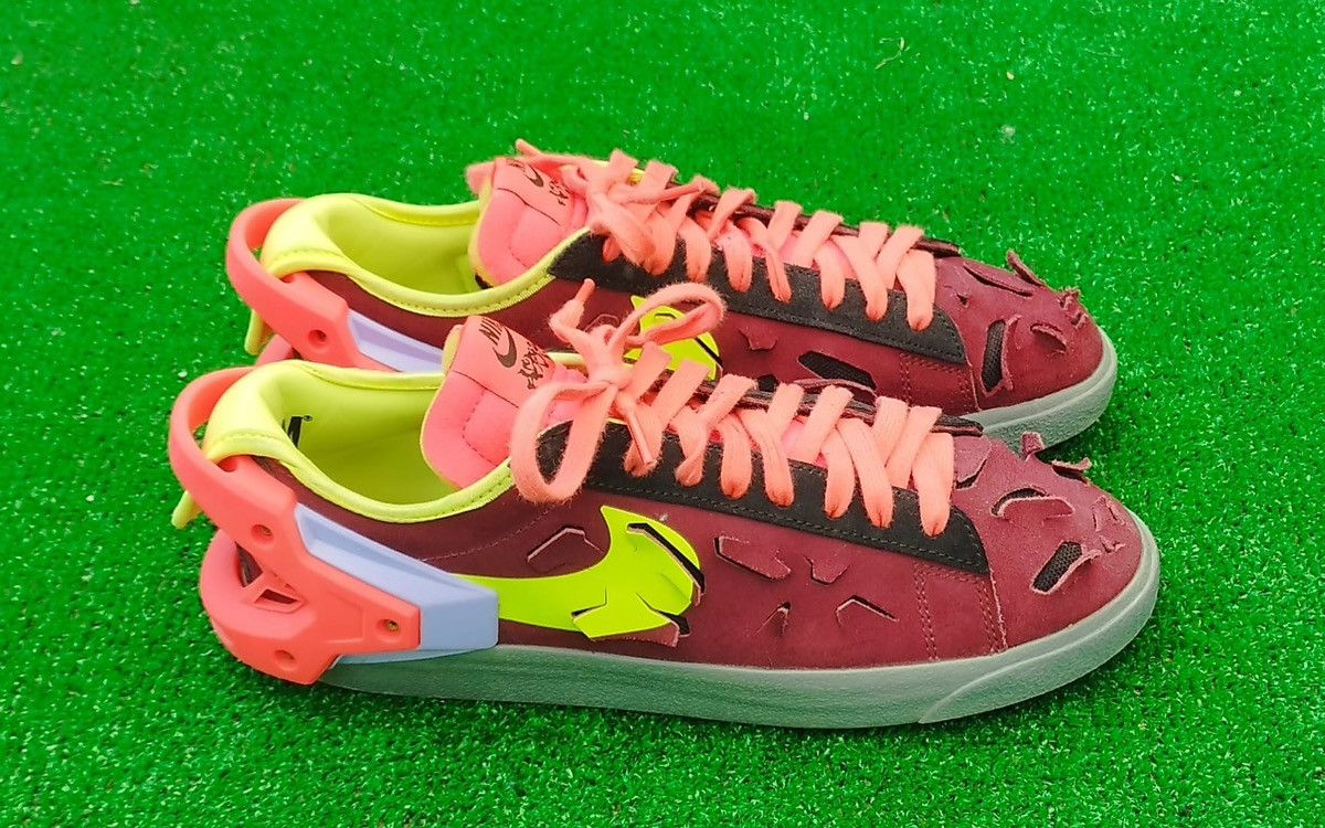 Nike Shoes Nike Blazer Low Acronym Night Maroon Size US 8.5 / EU 41-42 - 1 Thumbnail
