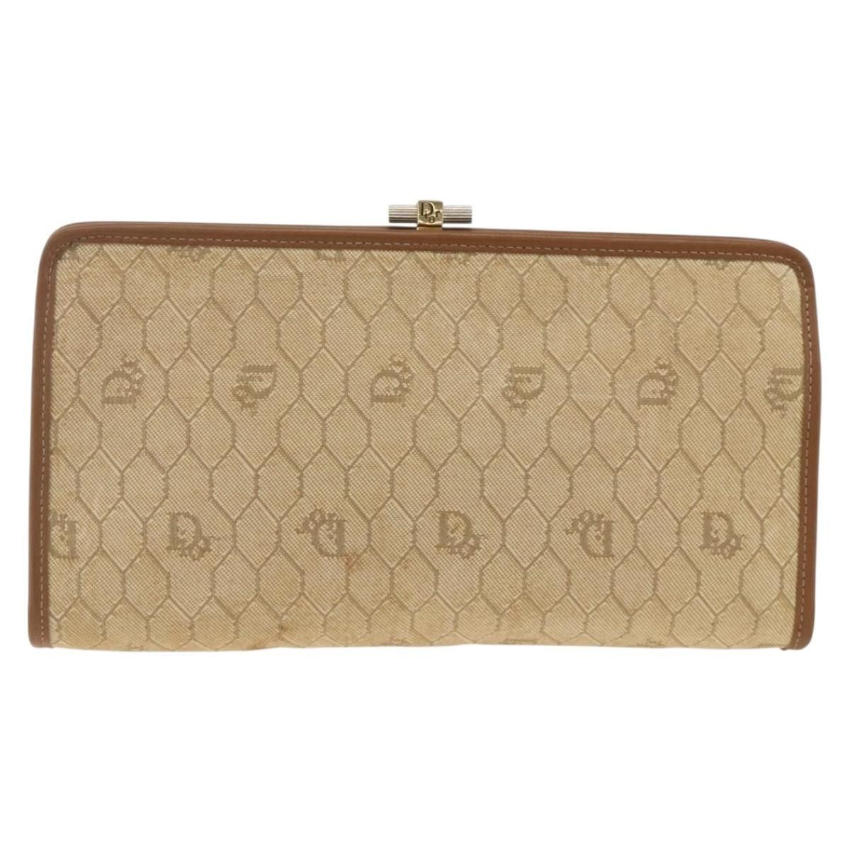 Dior Christian Dior Vintage honeycomb clutch Canvas Size ONE SIZE - 1 Thumbnail