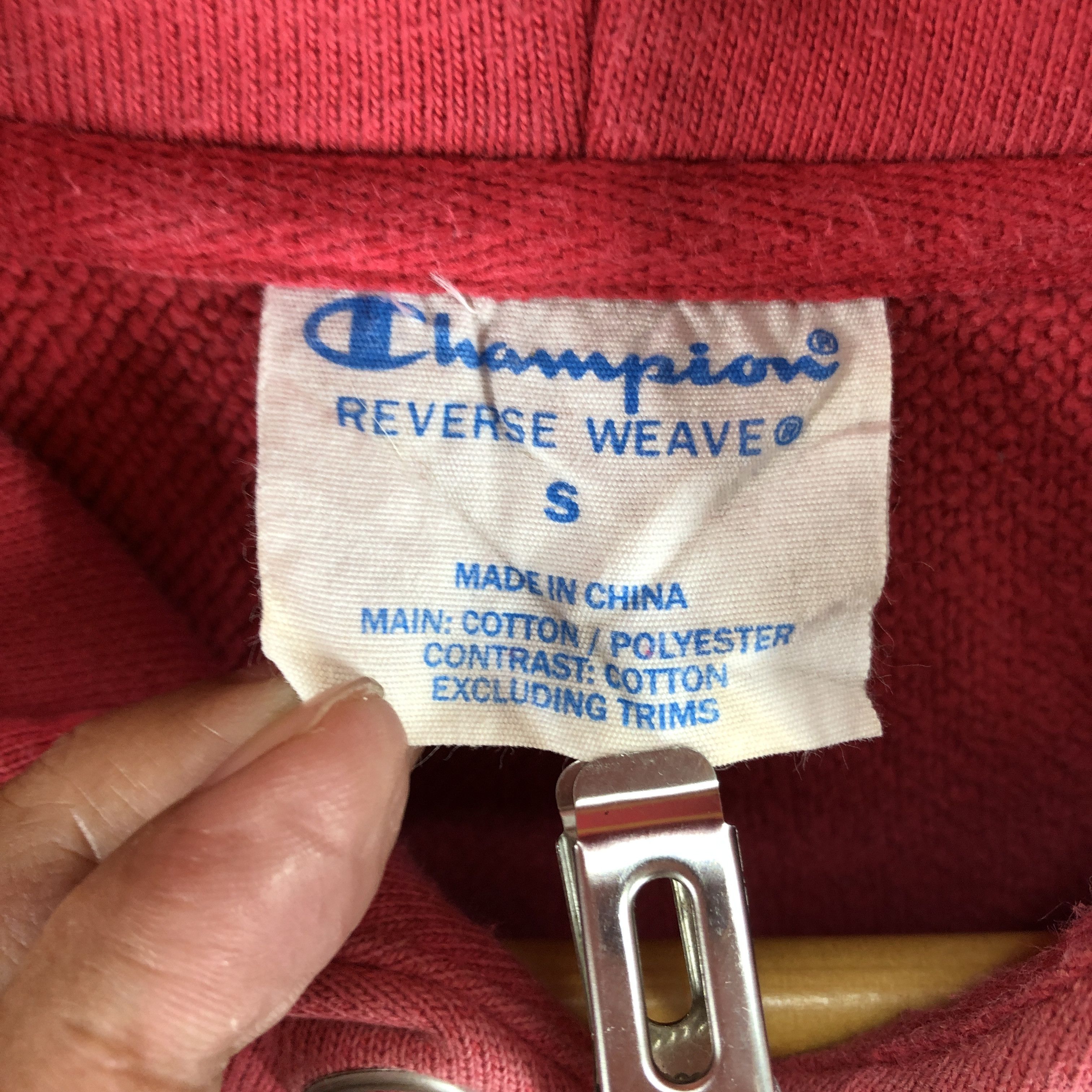 Champion Vintage CHAMPION REVERSE WEAVE Hoodie Pullover #0798/W Size S / US 4 / IT 40 - 5 Thumbnail