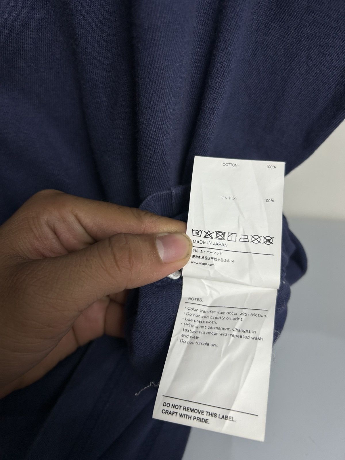 Wtaps Wtaps 21SS College tee Size US M / EU 48-50 / 2 - 7 Thumbnail