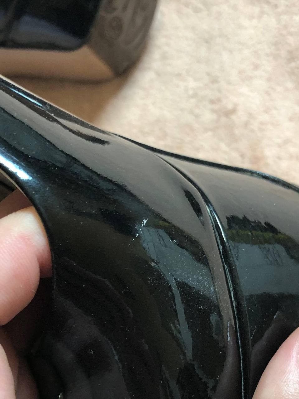 Prada Luxury Prada Patent Leather Black High Heels Size US 8 / IT 38 - 20 Thumbnail