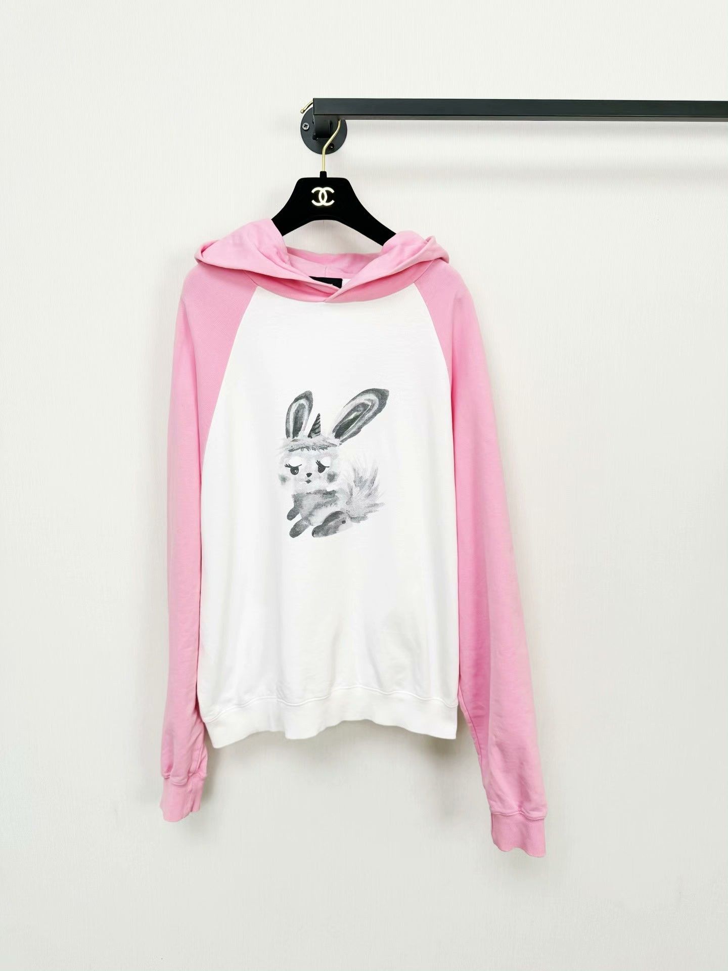 WE11DONE we11done Rabbit Print Hoodie Size US XL / EU 56 / 4 - 1 Thumbnail