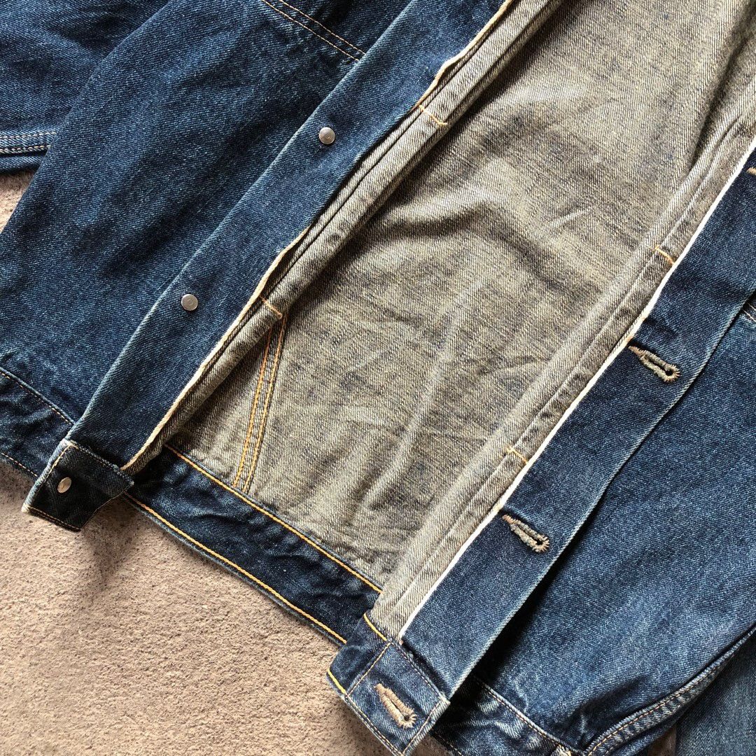Japanese Brand × Pherrow's Pherrow's Japan Trucker Denim Jacket Zip Pocket Size US M / EU 48-50 / 2 - 5 Thumbnail