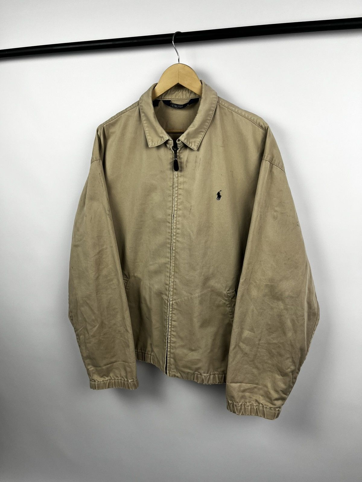 Polo Ralph Lauren VINTAGE Polo Ralph Lauren Full Zip Bomber Jacket Size US XL / EU 56 / 4 - 5 Thumbnail