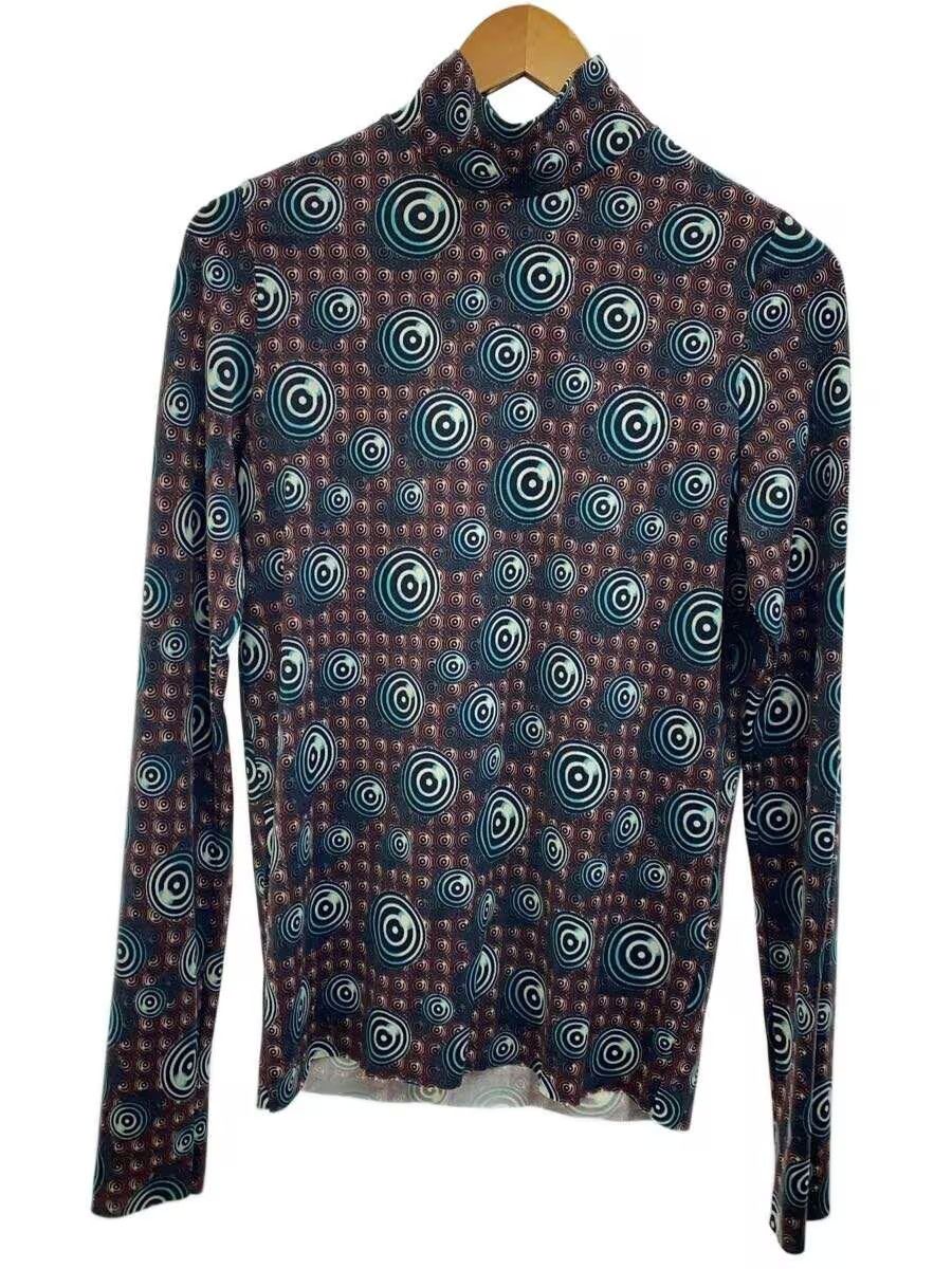 Jean Paul Gaultier Psychedelic Print Turtleneck Long Sleeve Tee Size US M / EU 48-50 / 2 - 1 Thumbnail