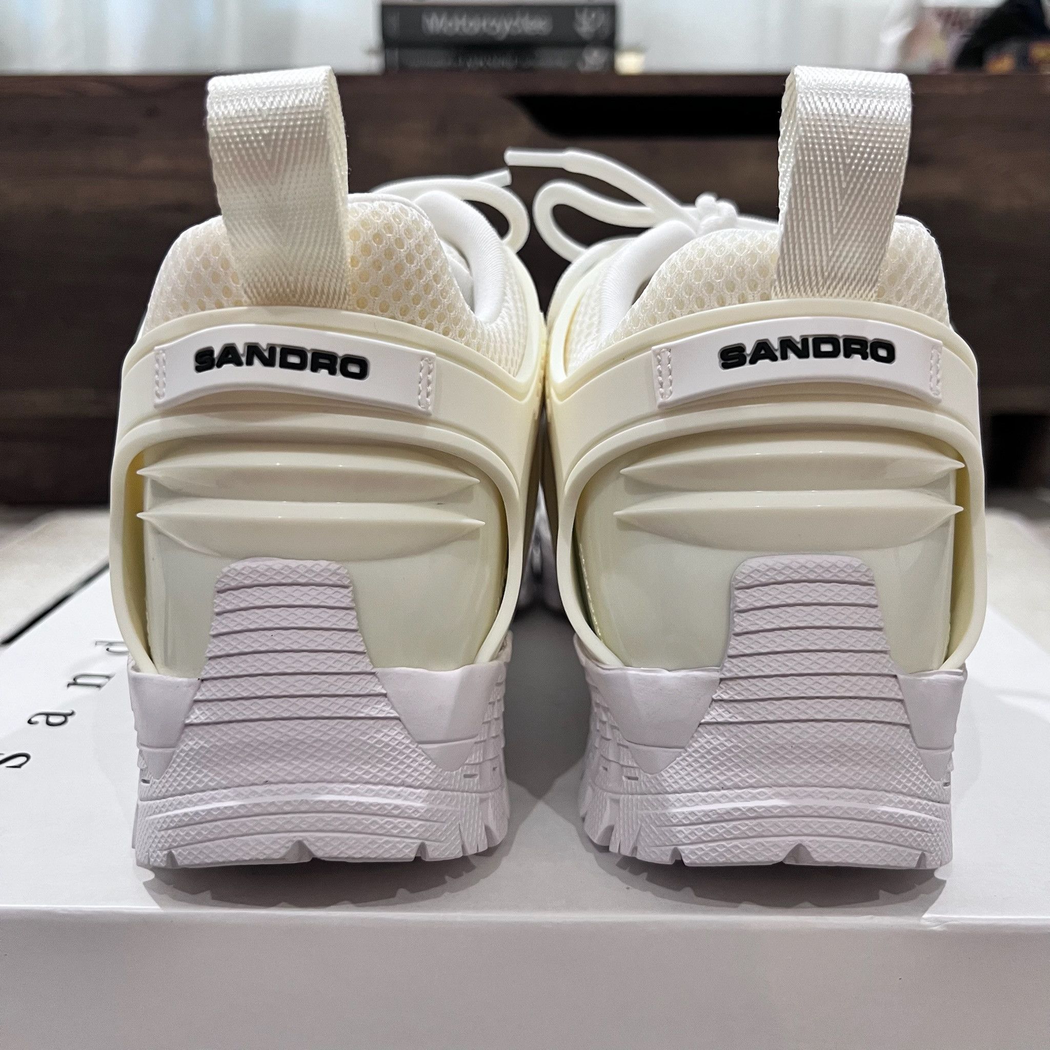 Sandro Sandro Paris Atomic H19 Monochrome Dad Chunky Sneakers Size US 9 / EU 42 - 5 Thumbnail