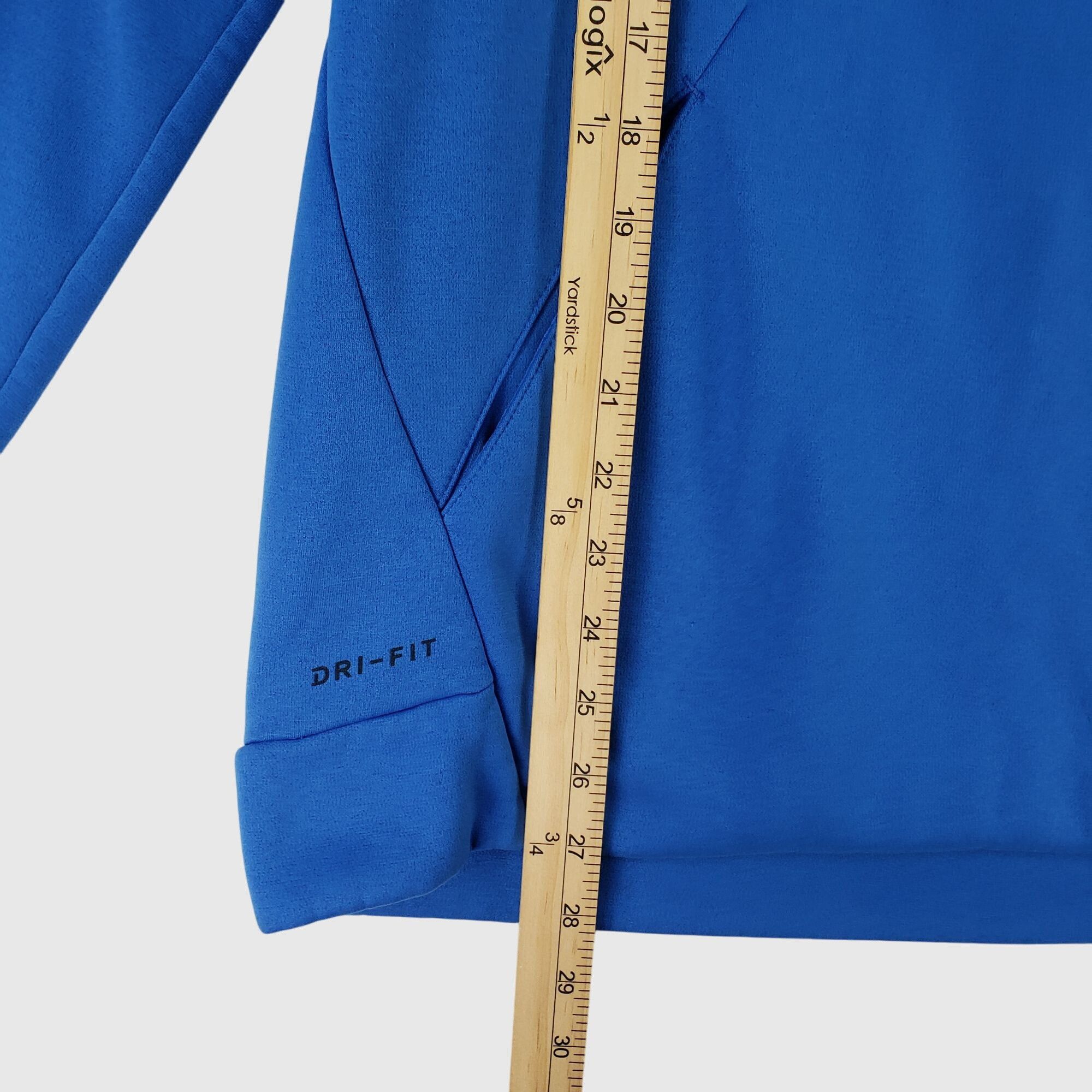 Nike Nike Men's Pullover Blue Hoodie Size S Therma Fit Size US S / EU 44-46 / 1 - 5 Thumbnail