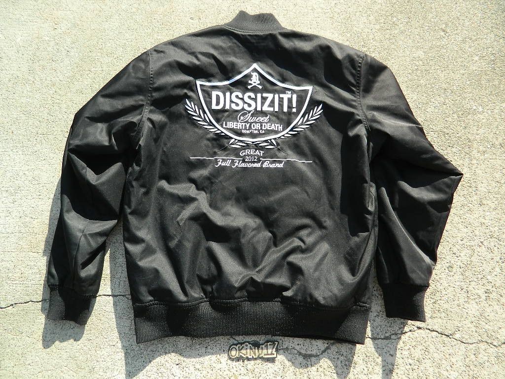 Dissizit Dissizit! "Liberty Or Death" Black Camo Bomber Jacket L Size US L / EU 52-54 / 3 - 13 Thumbnail