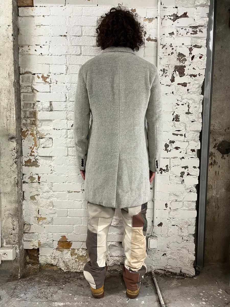 Emporio Armani AW2018 Emporio Armani Alpaca Wool Grey Trench Coat Size US M / EU 48-50 / 2 - 3 Thumbnail