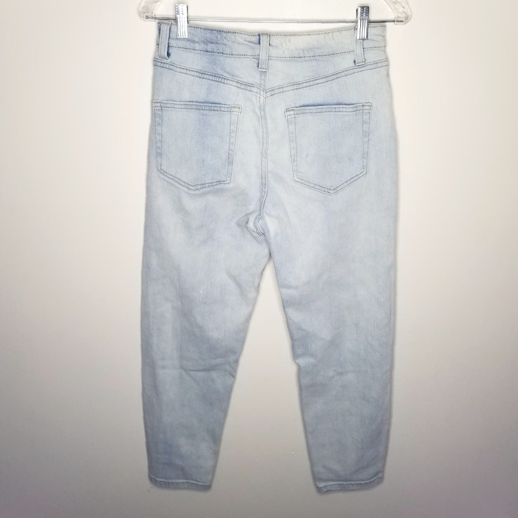 Vintage Wild Fable Womens Jeans High Rise Distressed Acid Wash Mom Size 6 Size 28" / US 6 / IT 42 - 4 Thumbnail
