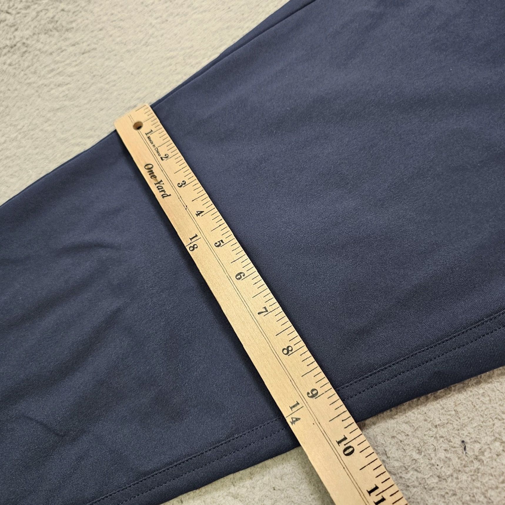 Vintage Sene Pants Mens 36x31 Blue Stretch Chino 5 Pocket Casual Tech Performance Travel Size US 36 / EU 52 - 5 Thumbnail