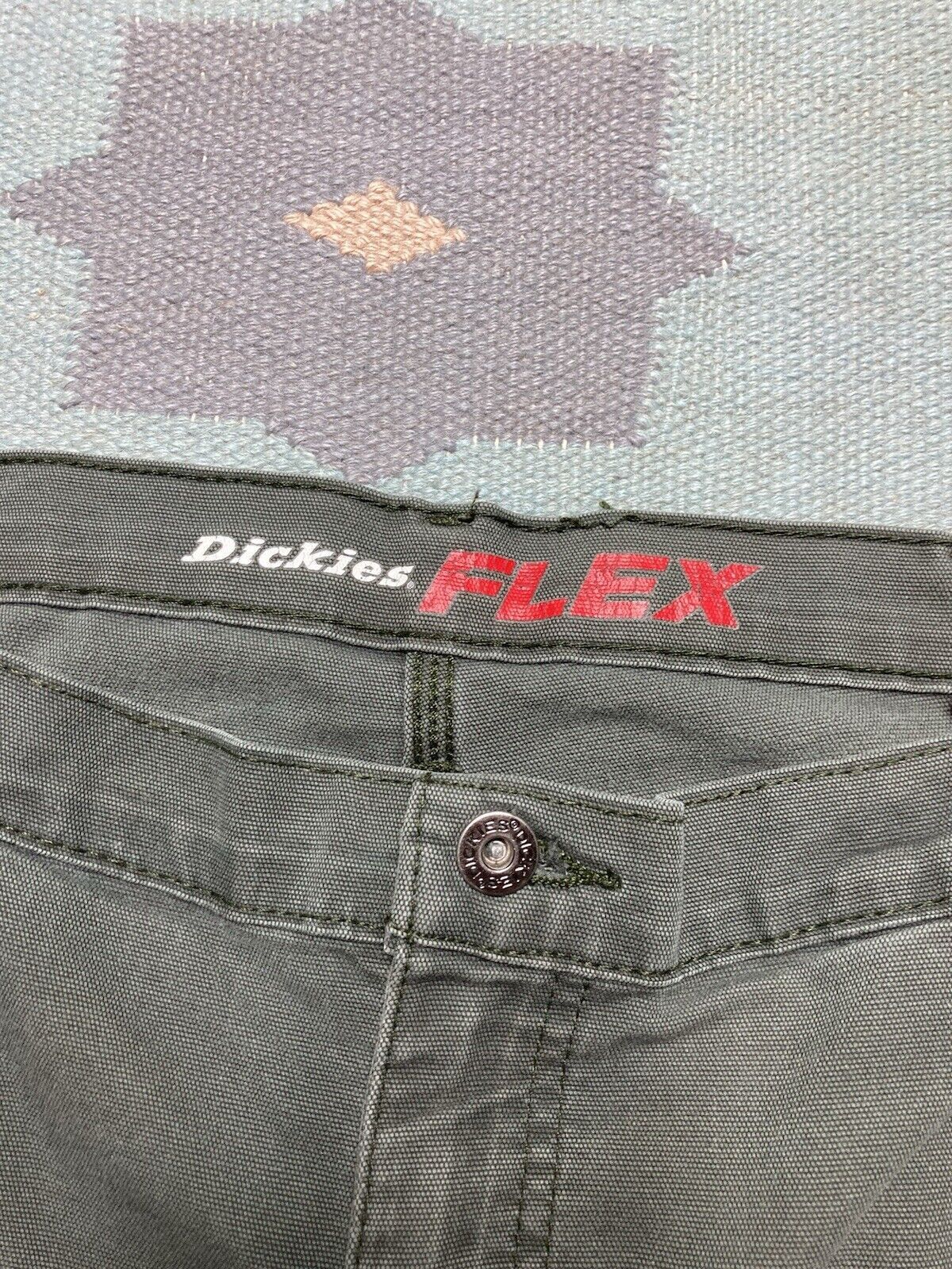 Dickies × Vintage dickies flex carpenter jeans canvas cargo baggy skater 37x33 Size US 37 - 9 Thumbnail