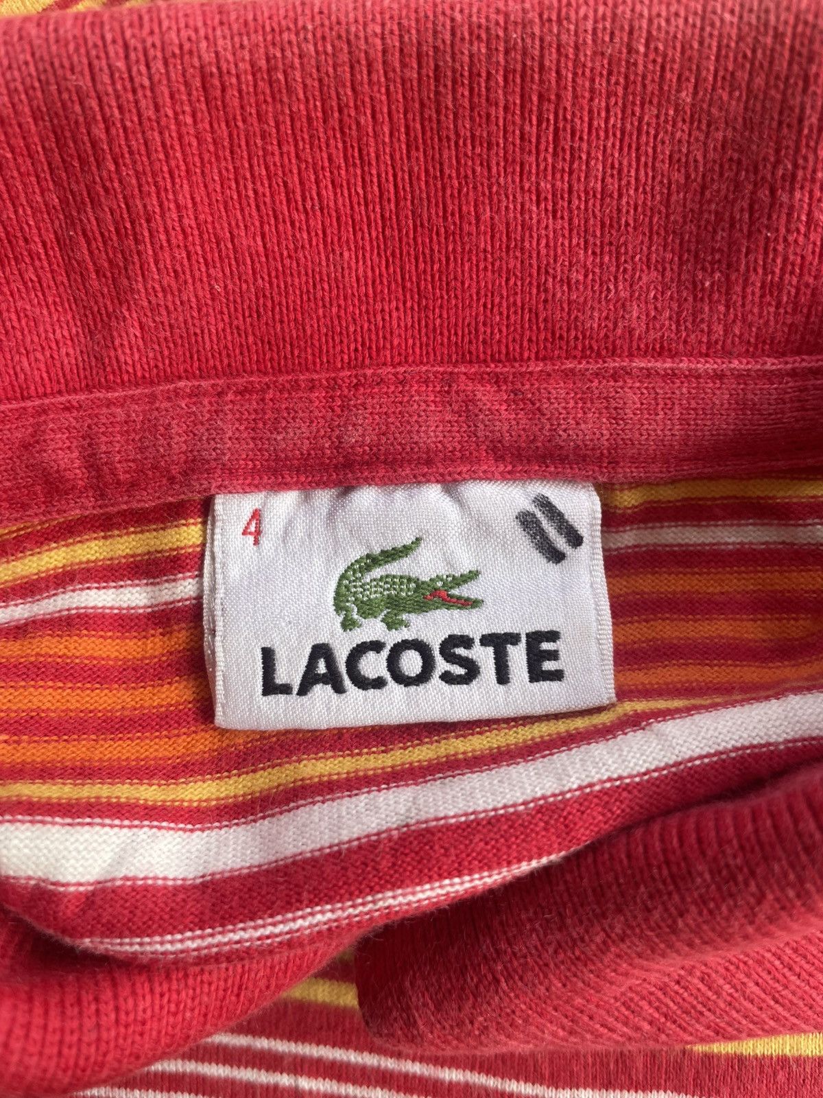 Lacoste Vintage Lacoste Stripes Size US M / EU 48-50 / 2 - 10 Thumbnail