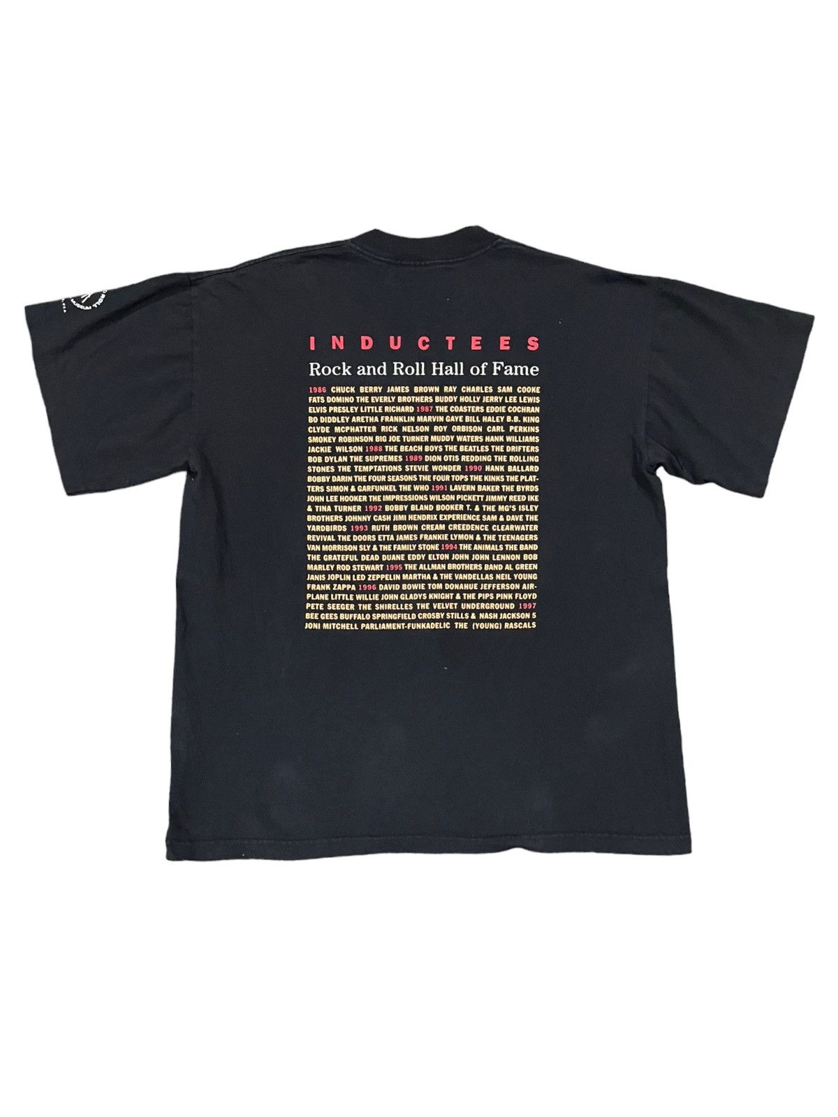 Vintage '90s Hall Of Fame Vintage Inductees Tee Size US L / EU 52-54 / 3 - 2 Thumbnail