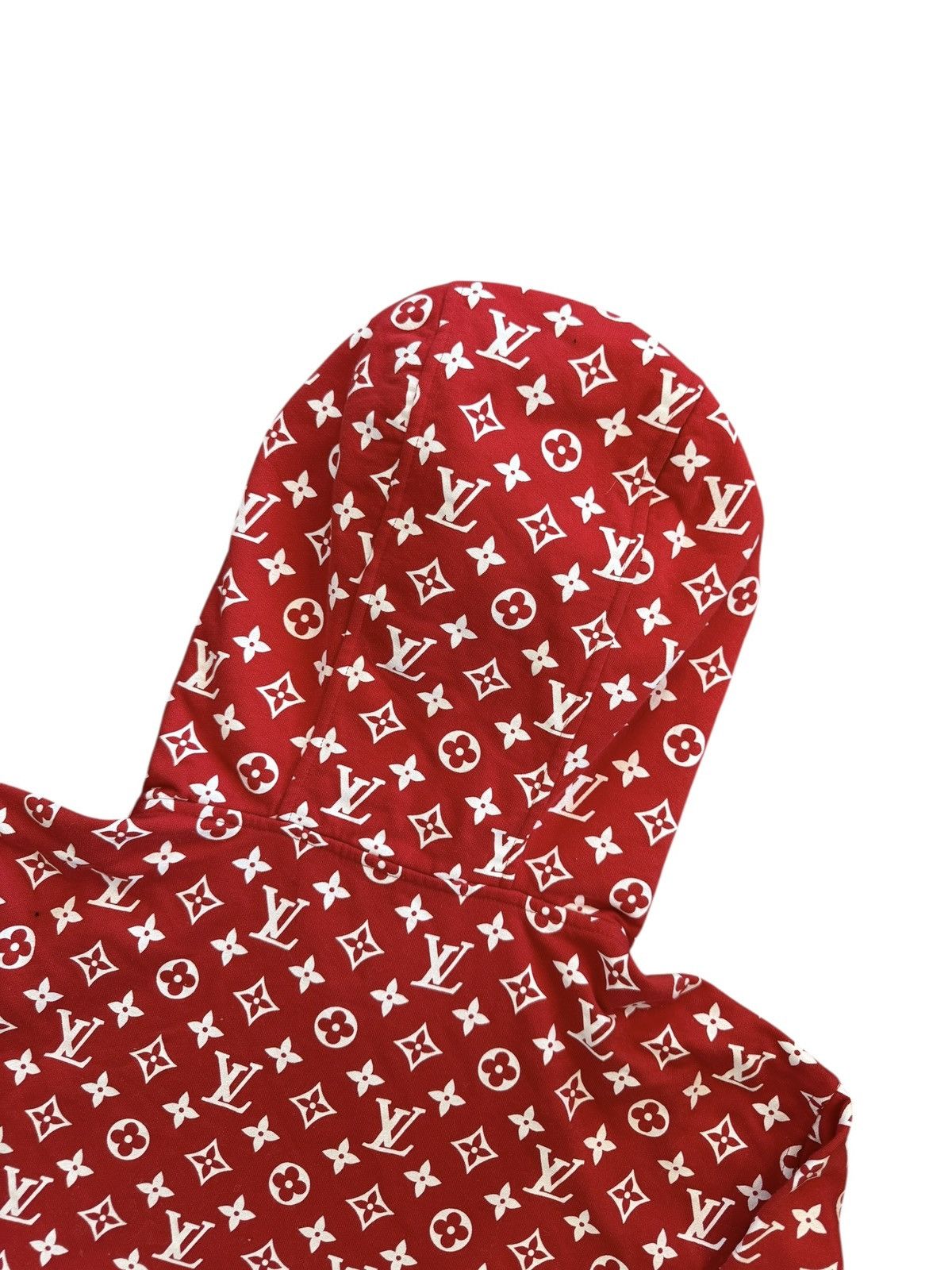 Louis Vuitton × Supreme LV X Supreme Box Logo Hoodie Size US XL / EU 56 / 4 - 6 Thumbnail