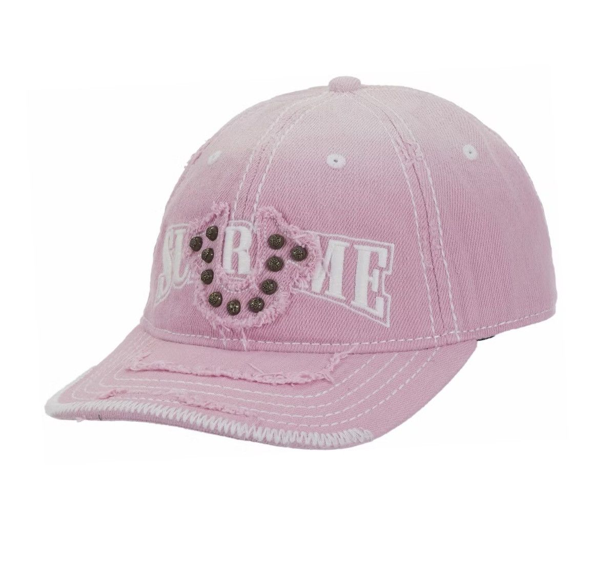 Supreme × True Religion Supreme true religion mesh back 6 panel pink hat Size ONE SIZE - 1 Thumbnail