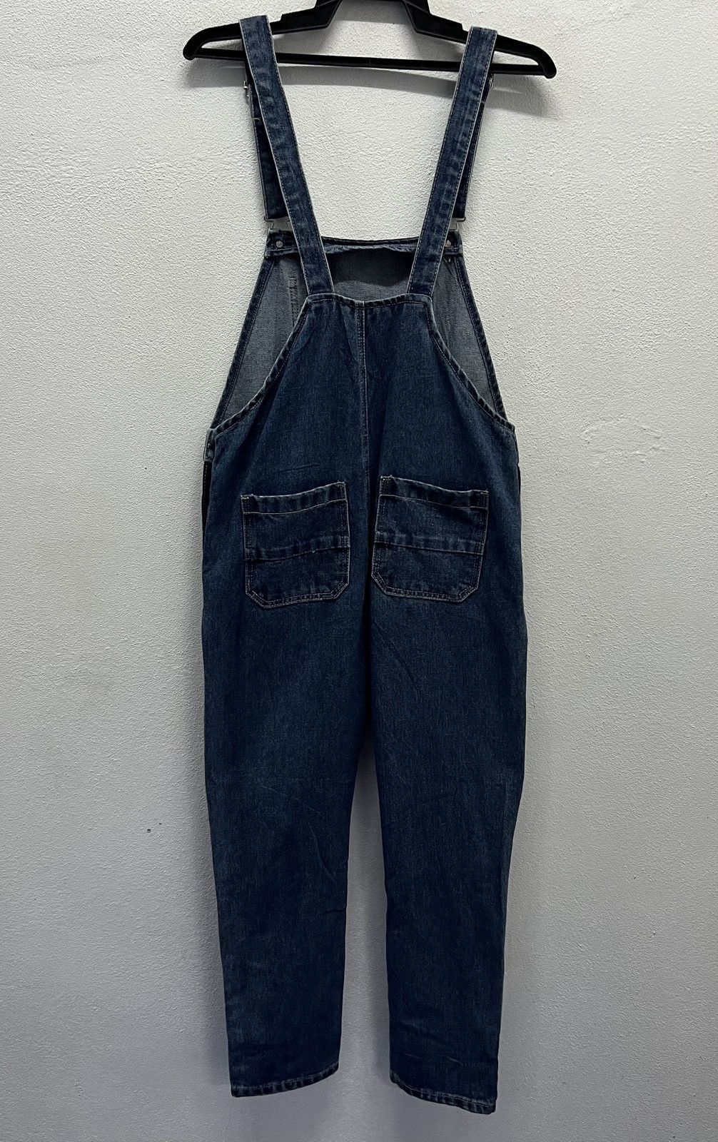 Japanese Brand × Vintage Vintage SPRY P. PREMIUM Medium Wash Denim Overalls - Size M Size US 33 - 2 Thumbnail