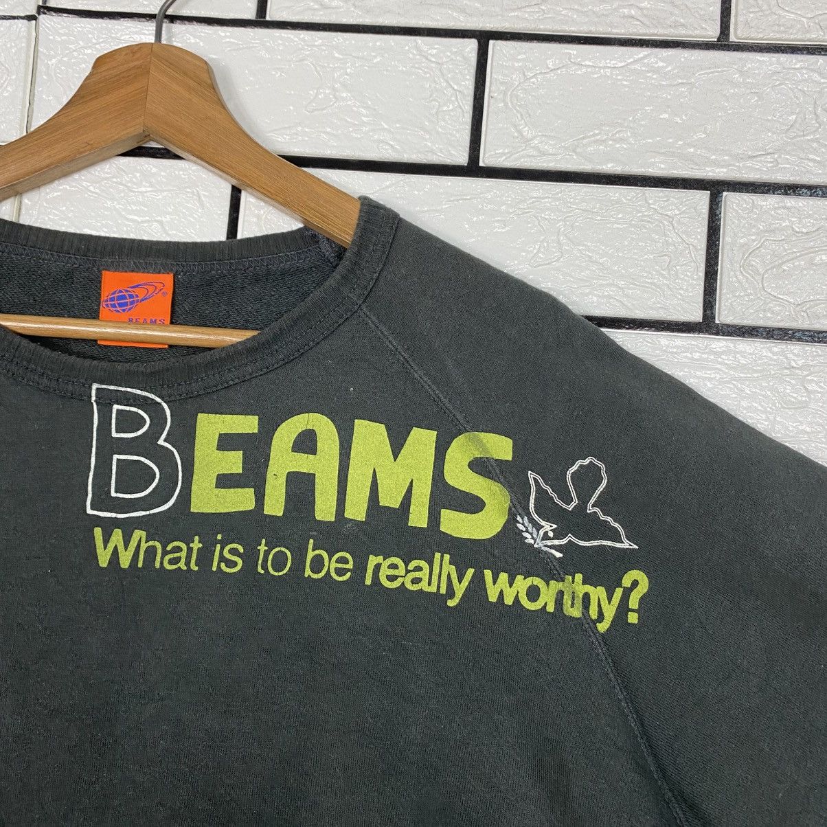 Japanese Brand 📌Short Sleeve T-Shirt Beams Big Logo Back Hit Size US L / EU 52-54 / 3 - 9 Thumbnail
