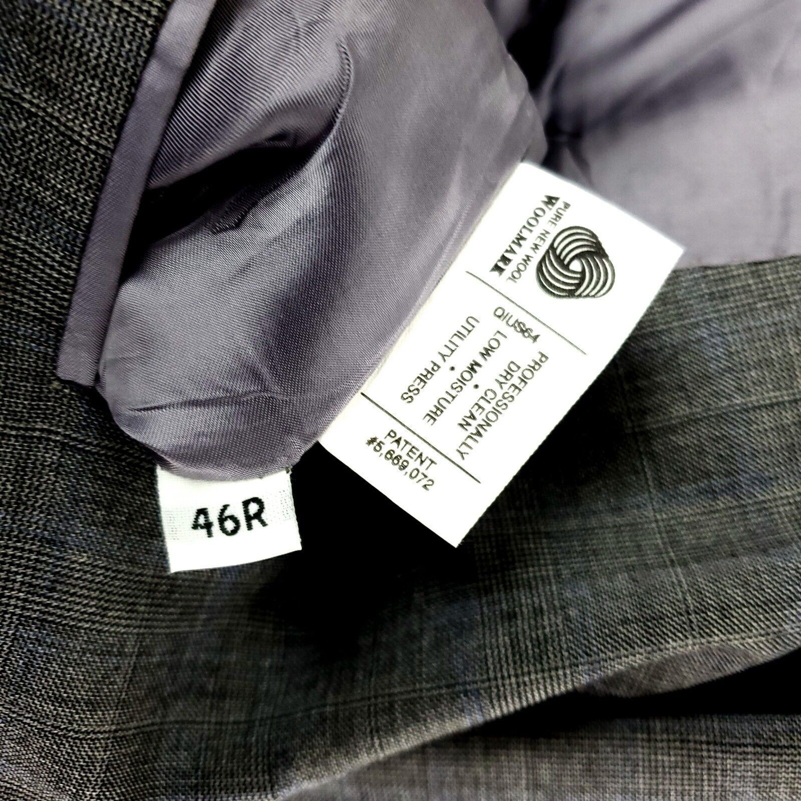 Hart Schaffner Marx Hart Schaffner Marx Gold Trumpeter Wool 2 Button Blazer 44L Size 44L - 8 Thumbnail