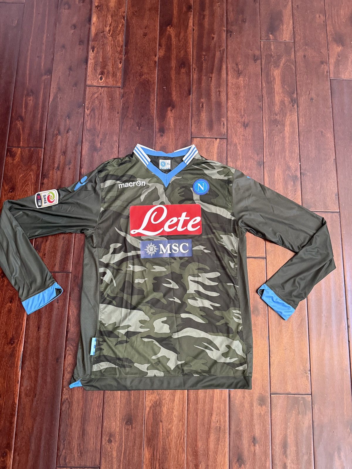 Other Super rare Napoli Higuain Long Sleeve Vintage Jersey Size US XL / EU 56 / 4 - 1 Thumbnail