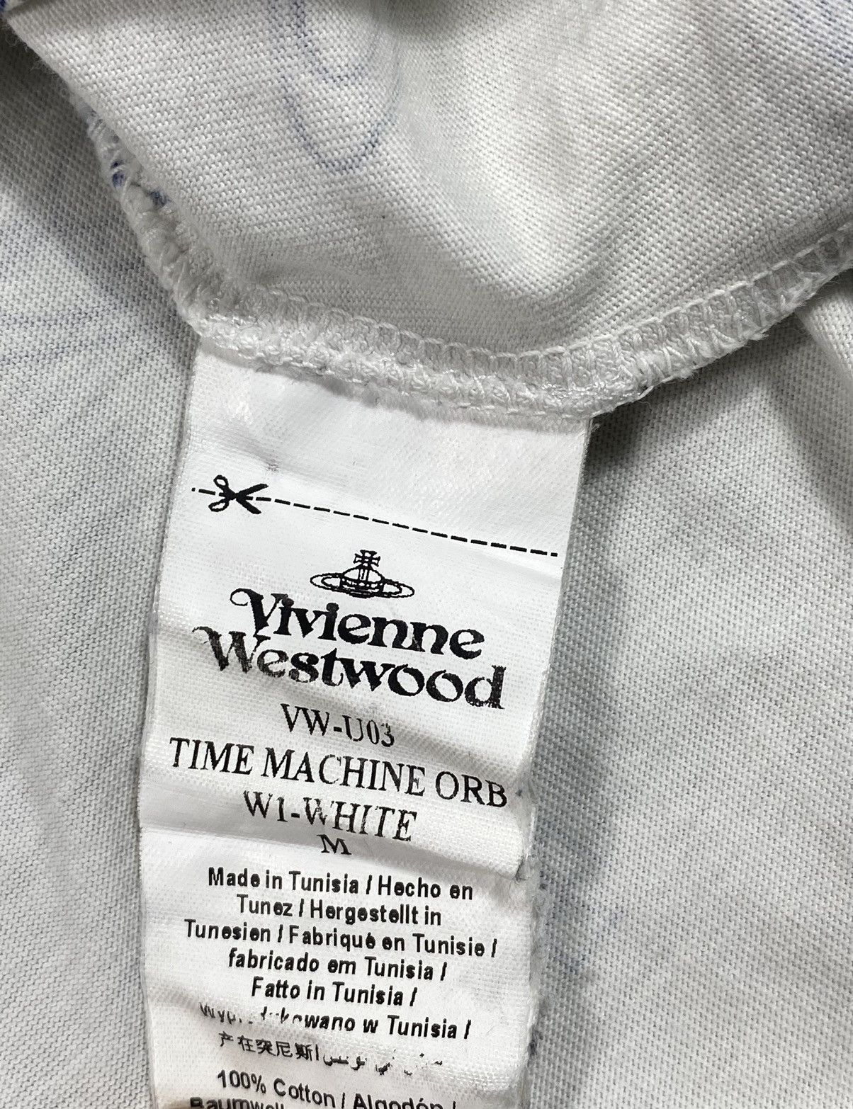 Vivienne Westwood Vivienne Westwood Anglomania Time Machine Orb tee size M Size US M / EU 48-50 / 2 - 7 Thumbnail