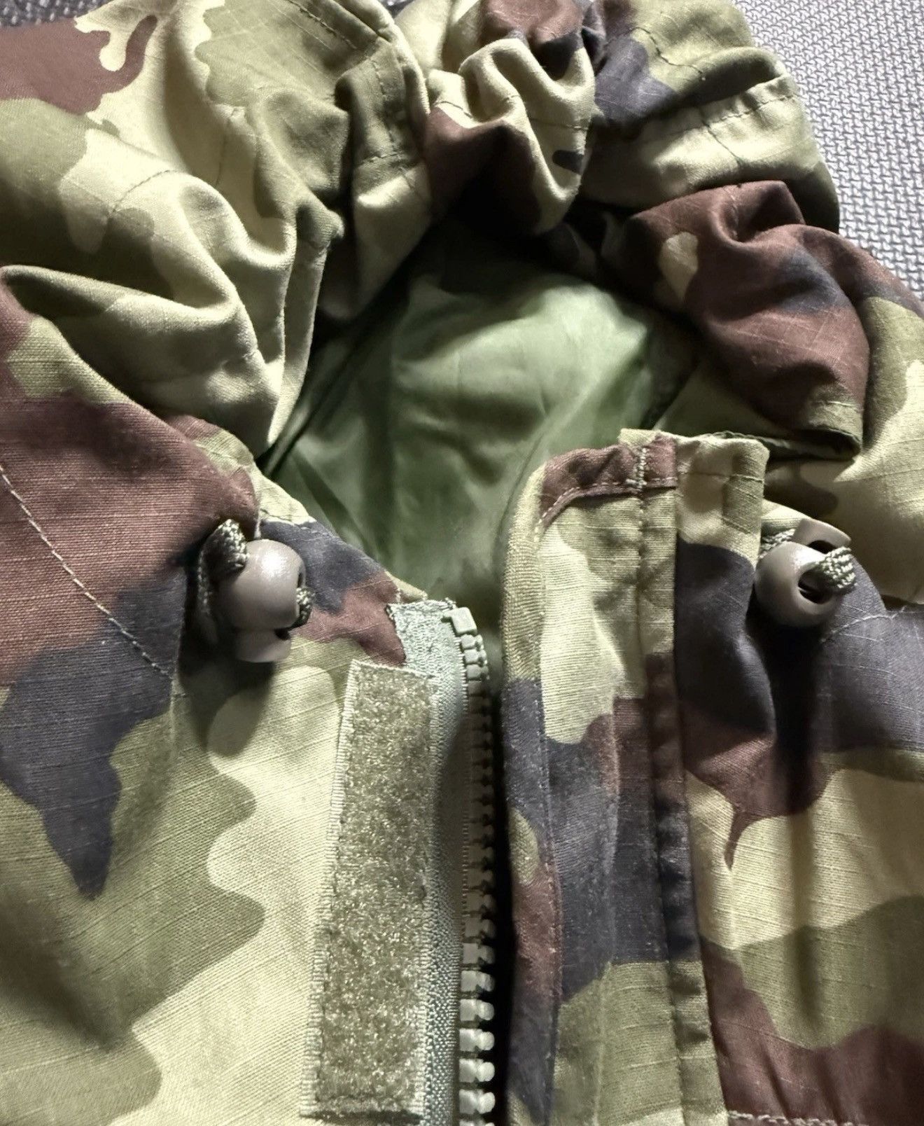 Vintage Irish Defense Force DPM Parka Paddyflage Camouflage Parka Size US S / EU 44-46 / 1 - 9 Thumbnail