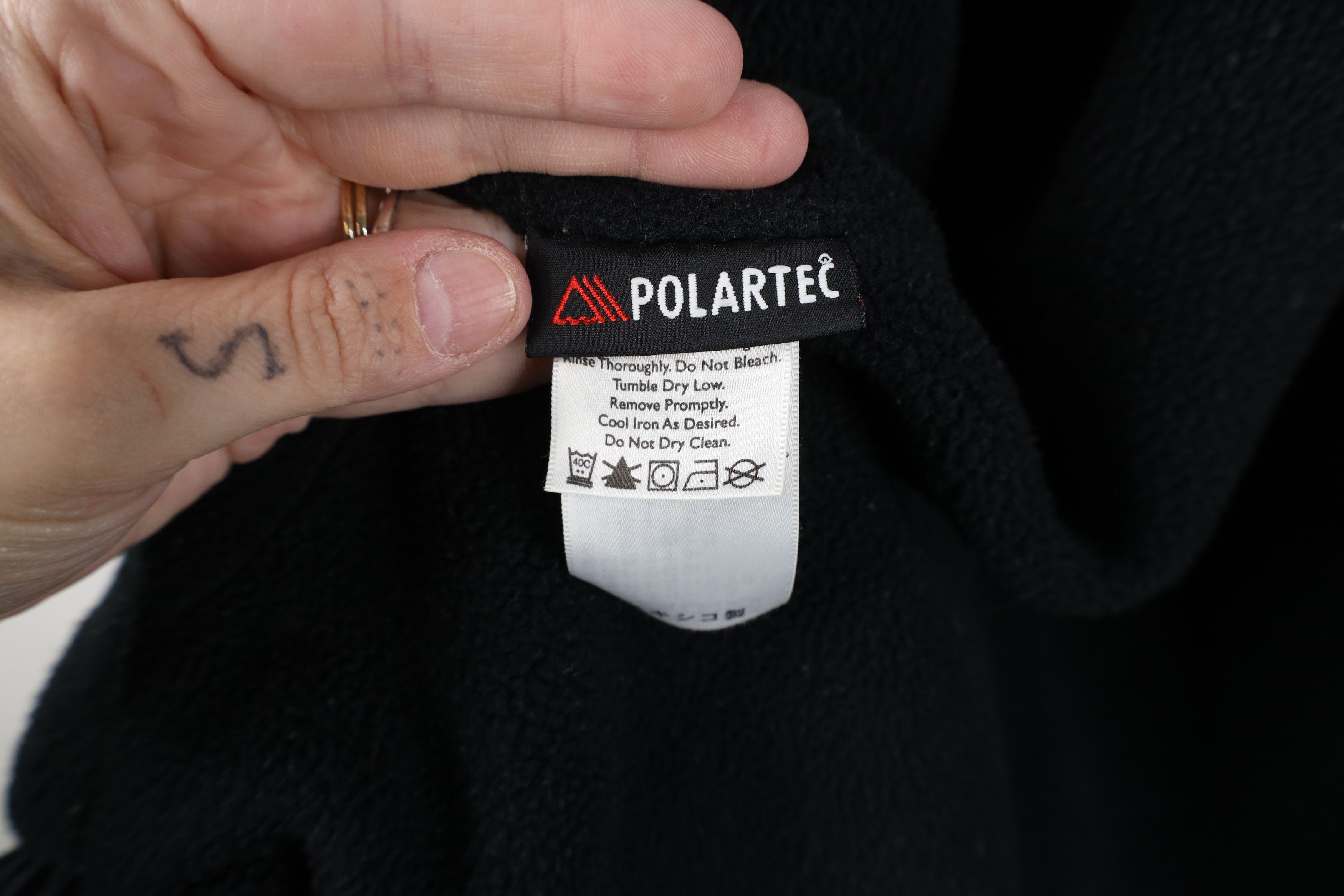 Eddie Bauer Vintage Eddie Bauer Polartec Lined Zip Bomber Jacket Black Size US XL / EU 56 / 4 - 11 Thumbnail