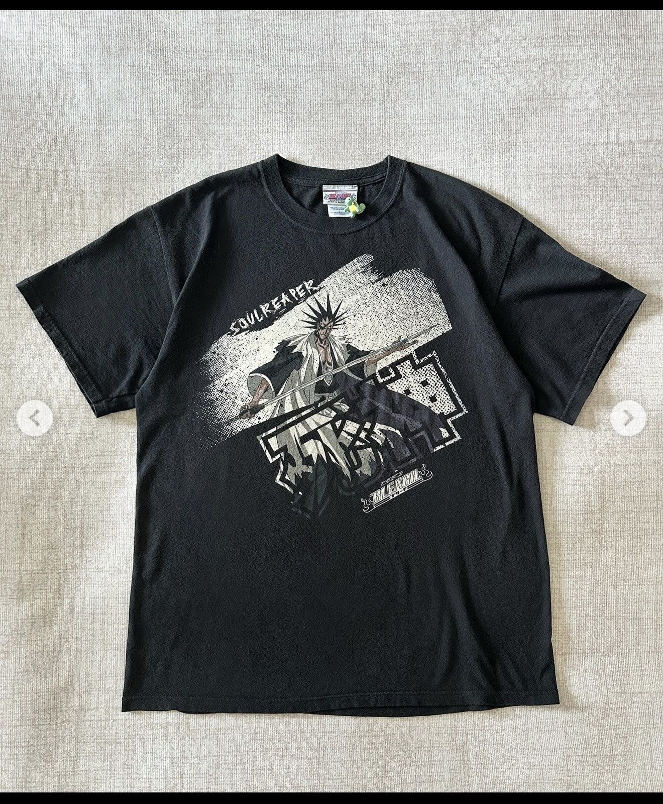 Anime Super Rare Bleach Anime Kenpachi Shirt Medium Size US M / EU 48-50 / 2 - 1 Thumbnail