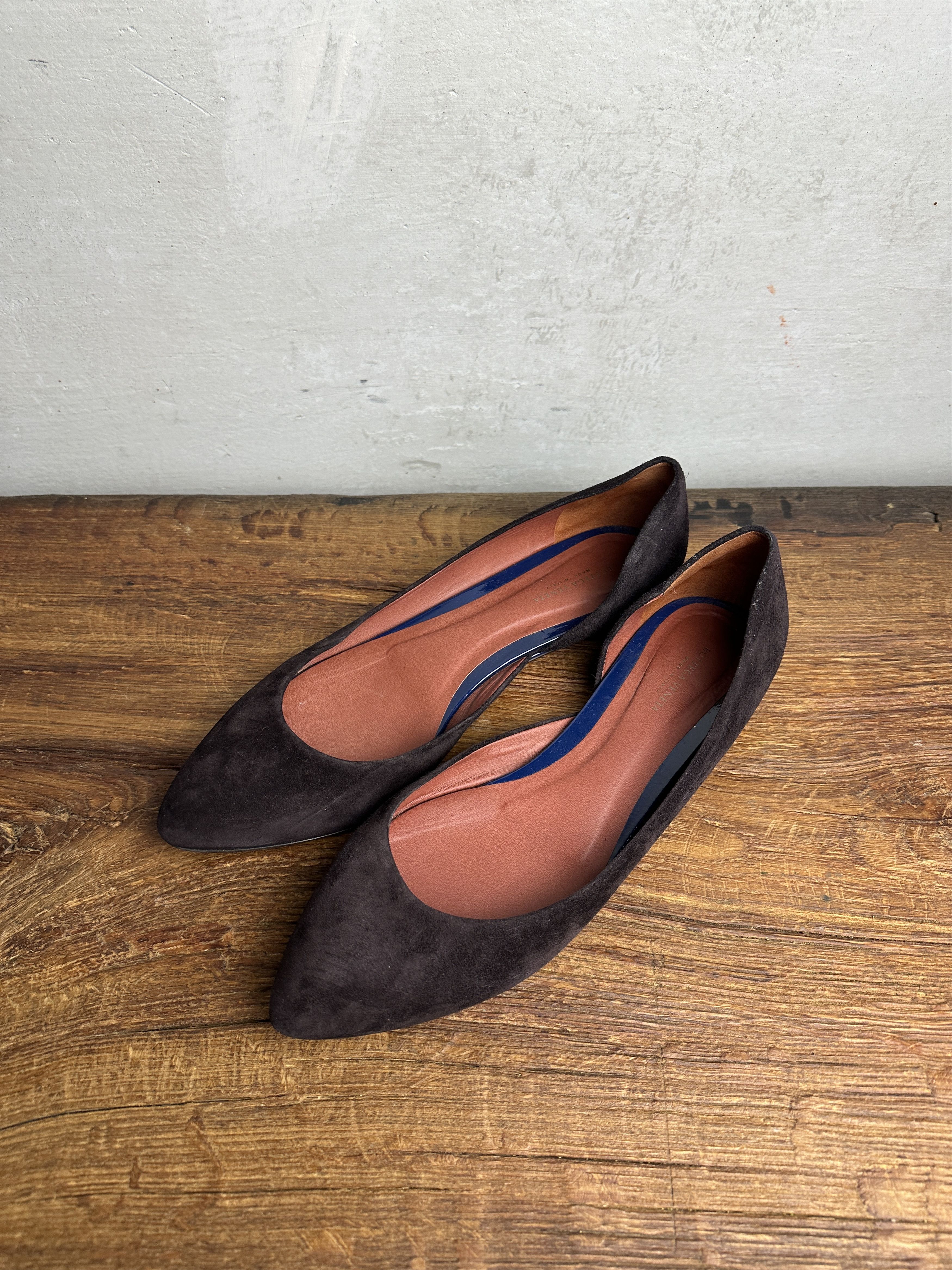Bottega Veneta Bottega Veneta Dark Brown Flats Size US 10 / IT 40 - 5 Thumbnail
