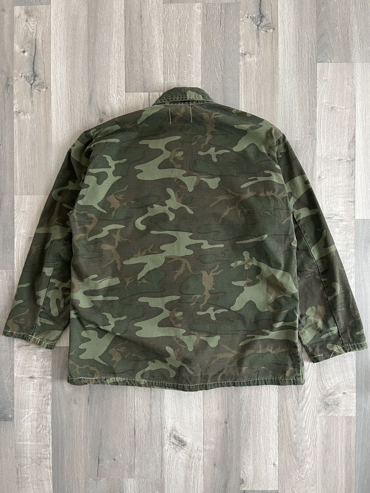 SafTbak Vintage SafTbak Woodland Camo Jacket Size US L / EU 52-54 / 3 - 2 Thumbnail