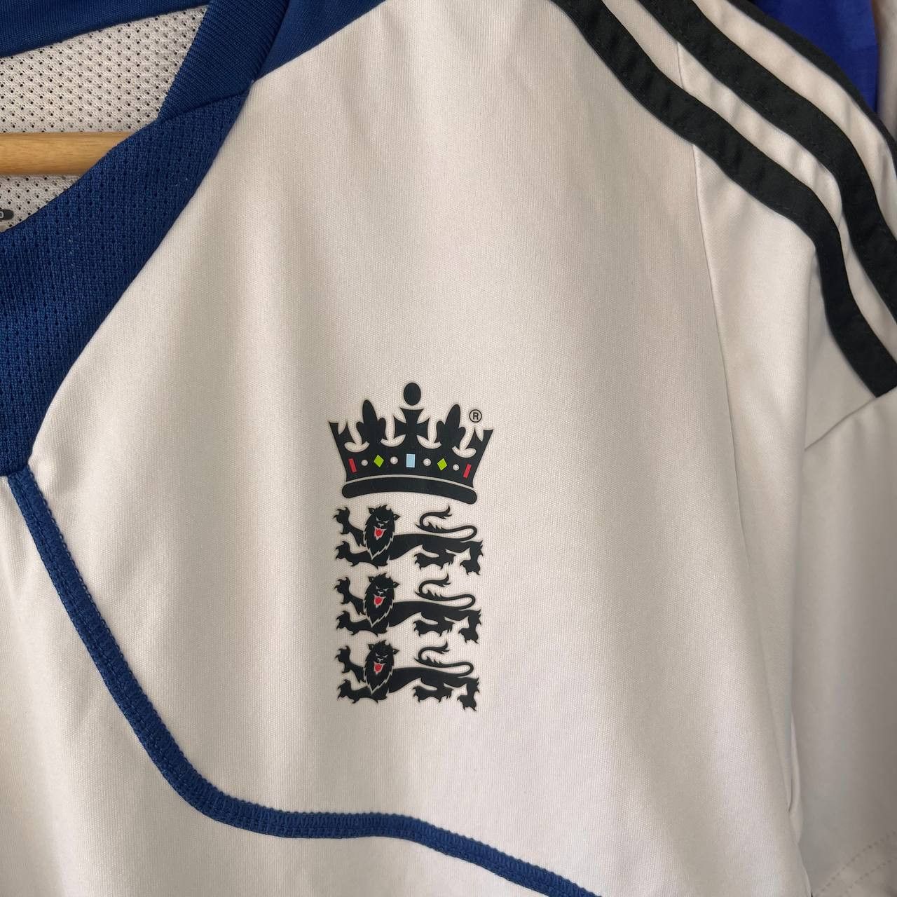 Adidas Adidas England Cricket Team 2011 Training Jersey Tshirt Size US M / EU 48-50 / 2 - 3 Thumbnail