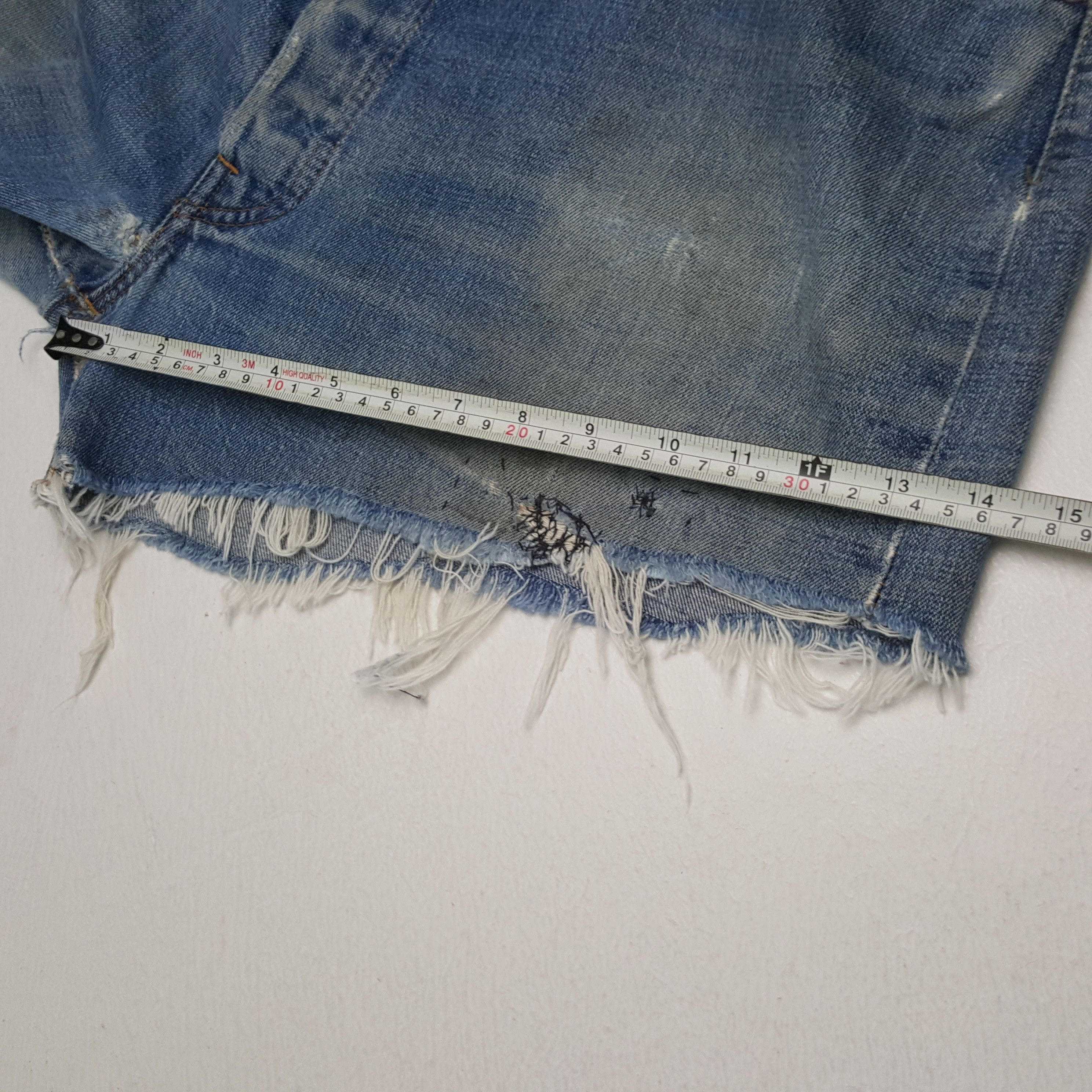 Levi's × Vintage LEVI'S Streetwear Style Short Distressed Jeans Size US 40 / EU 56 - 7 Thumbnail