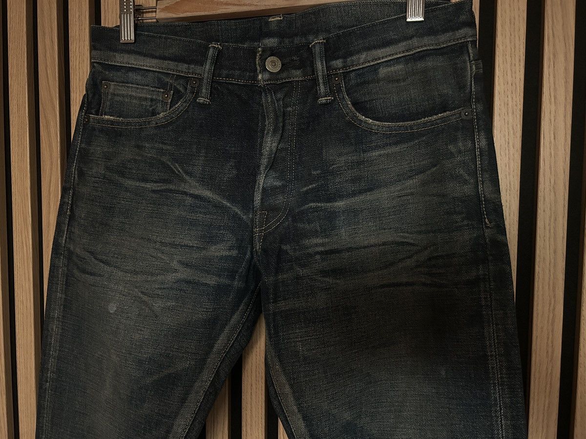 Fabric Brand & Co. Fabric-Brand & Co. Selvedge Denim Jeans FB02-DIMON Size US 29 - 2 Thumbnail
