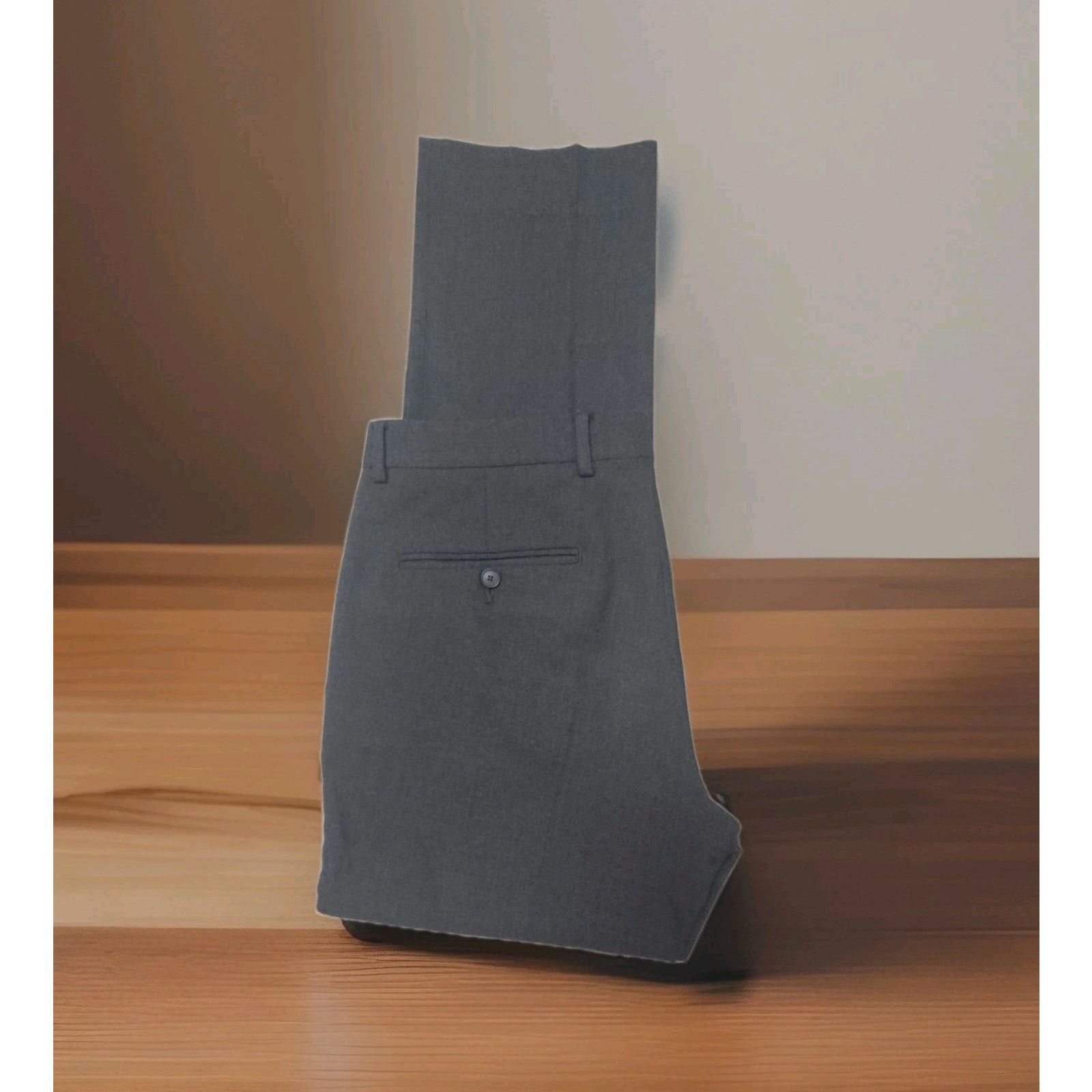 Sandro Sandro Paris Wool Dress Trousers Slim Tailored France 42 Size 42S - 4 Thumbnail