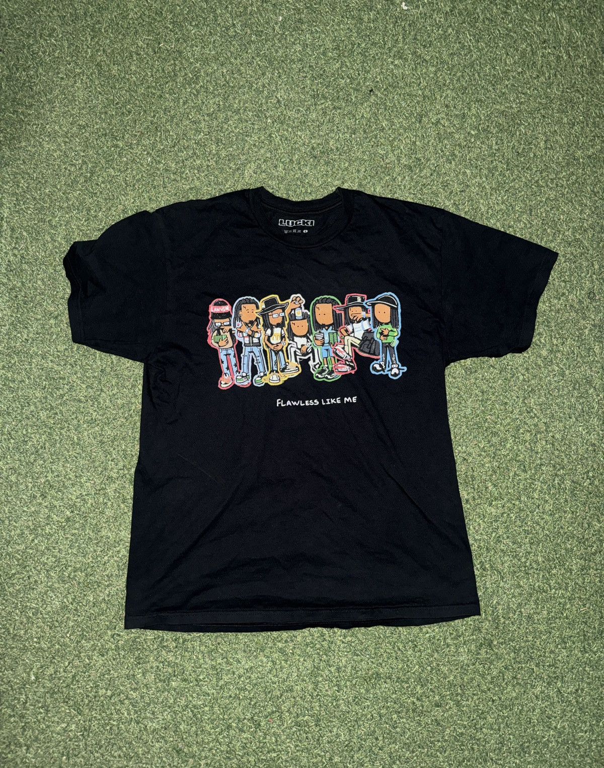 Kodone Kodone x Lucki FLM Tee Size US L / EU 52-54 / 3 - 1 Thumbnail